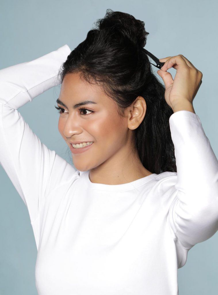 วิธีหนีบผมตรง