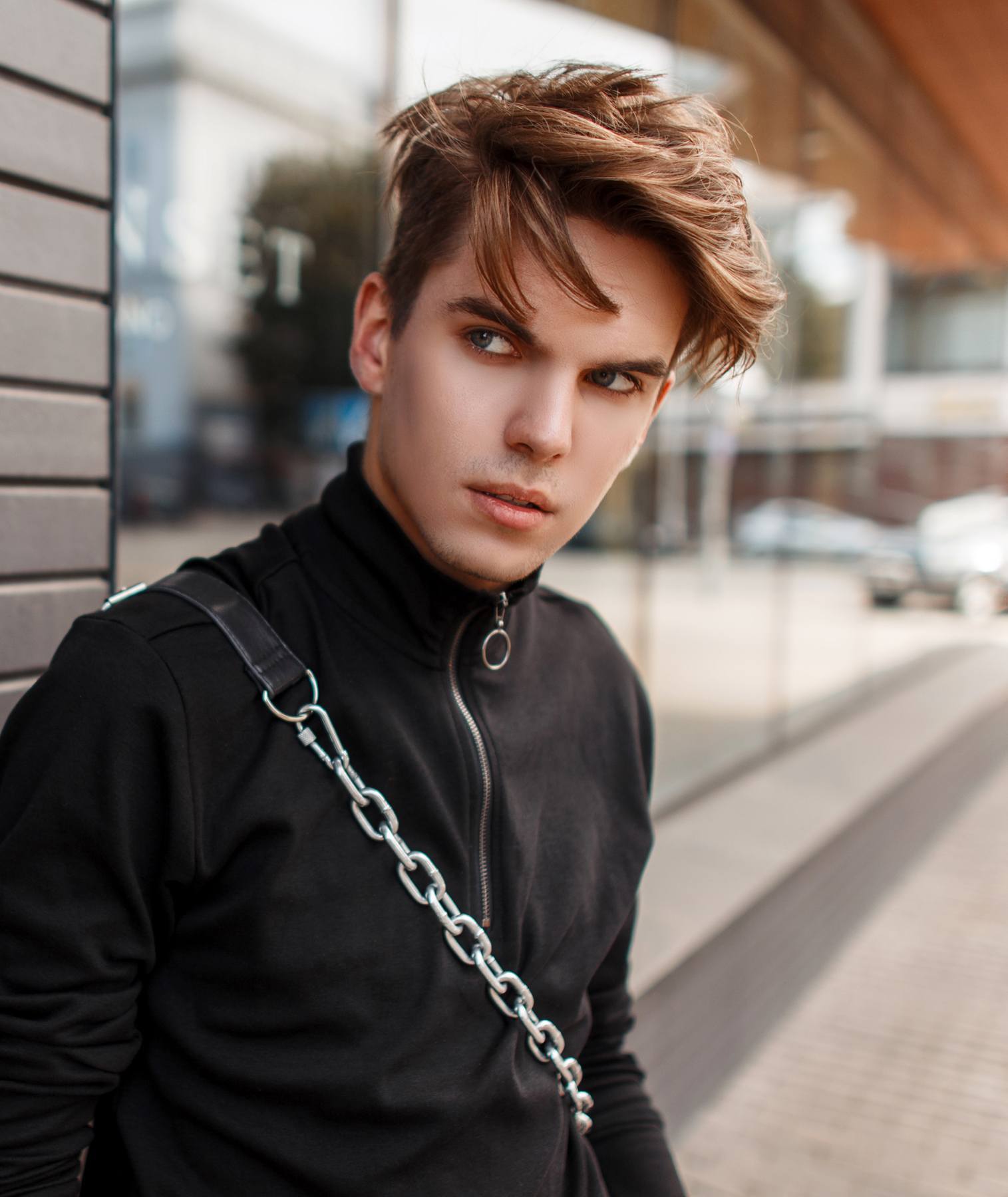 ทรงผมชายหน้ากลม