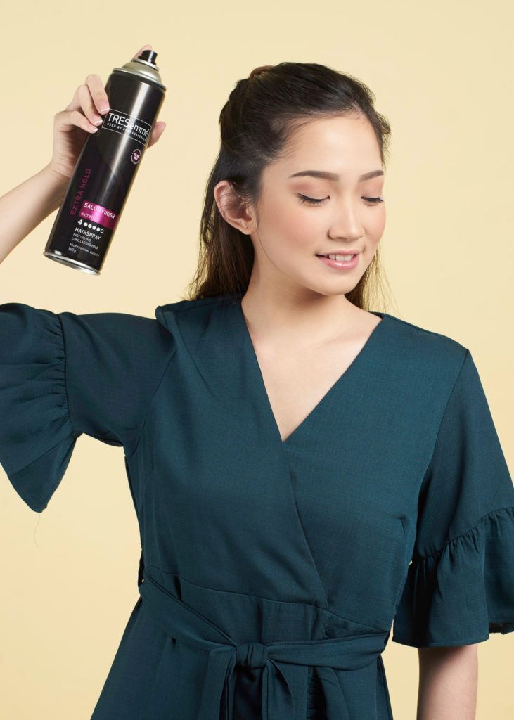 ถักเปียครึ่งหัว