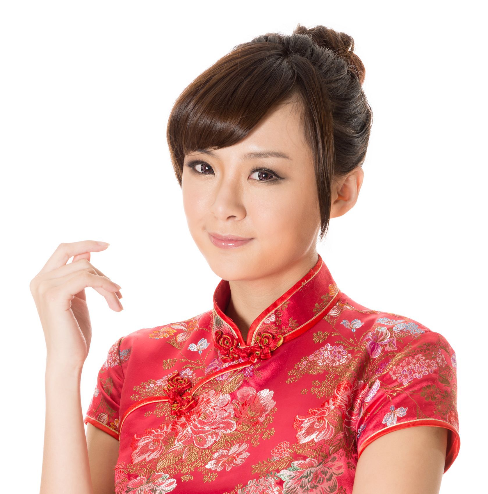 ทรงผมเกล้า (Credit : Shutterstock)