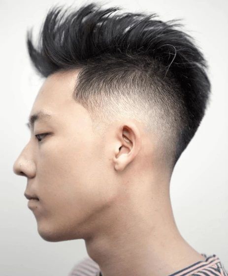 ทรงผมชายหัวเถิก รองทรงสูง