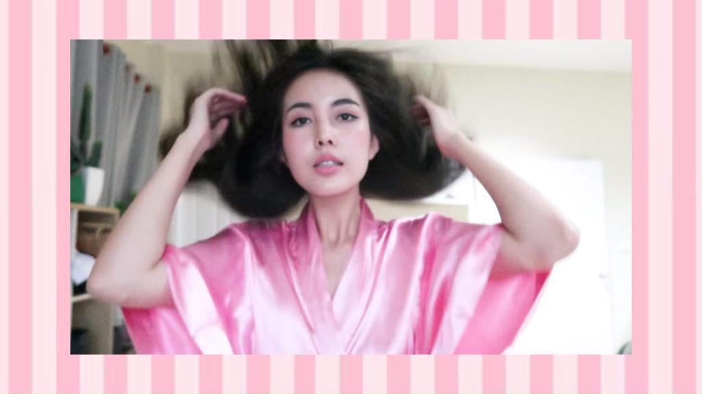 ผมยาว ผมลอน ผมมีวอลลุ่ม ม้วนผม