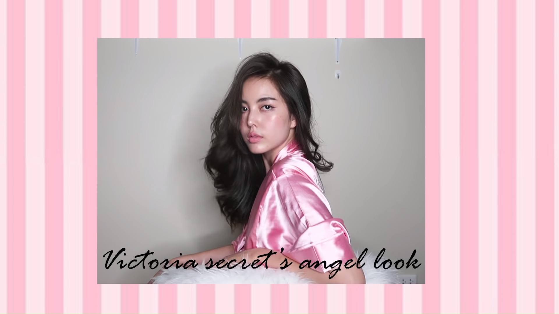 ผมยาว ผมลอน ผมมีวอลลุ่ม ม้วนผม นางฟ้า Victoria's secret