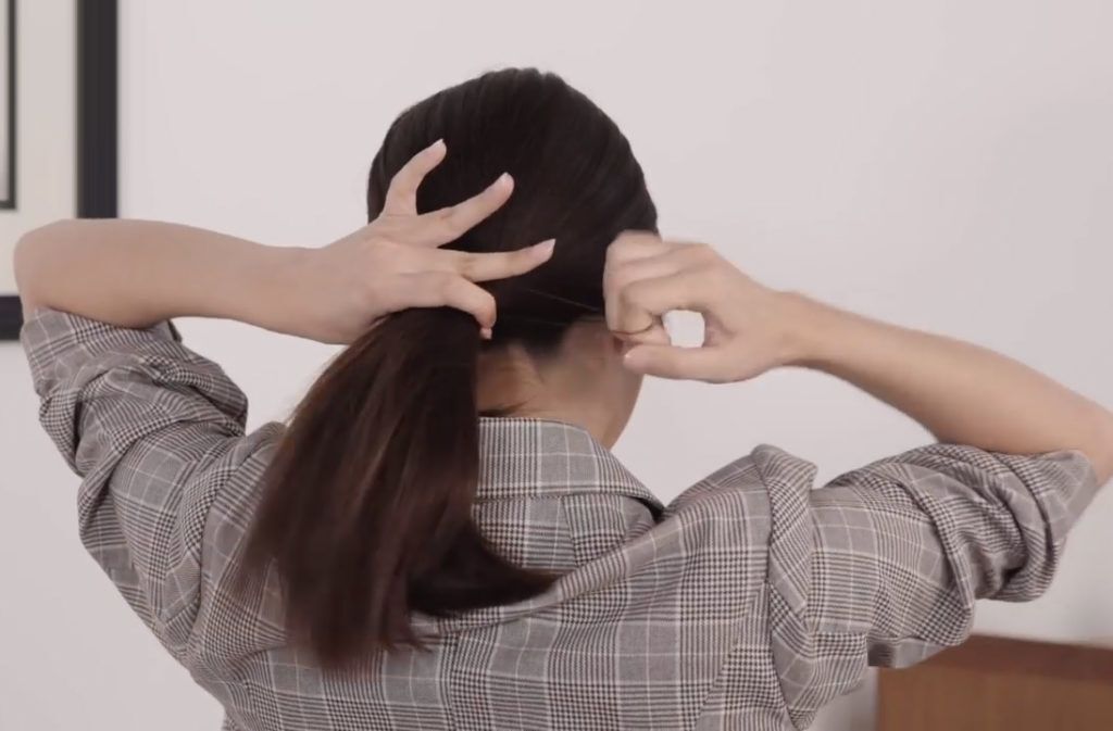 ทรงผมไปทำงานง่ายๆ