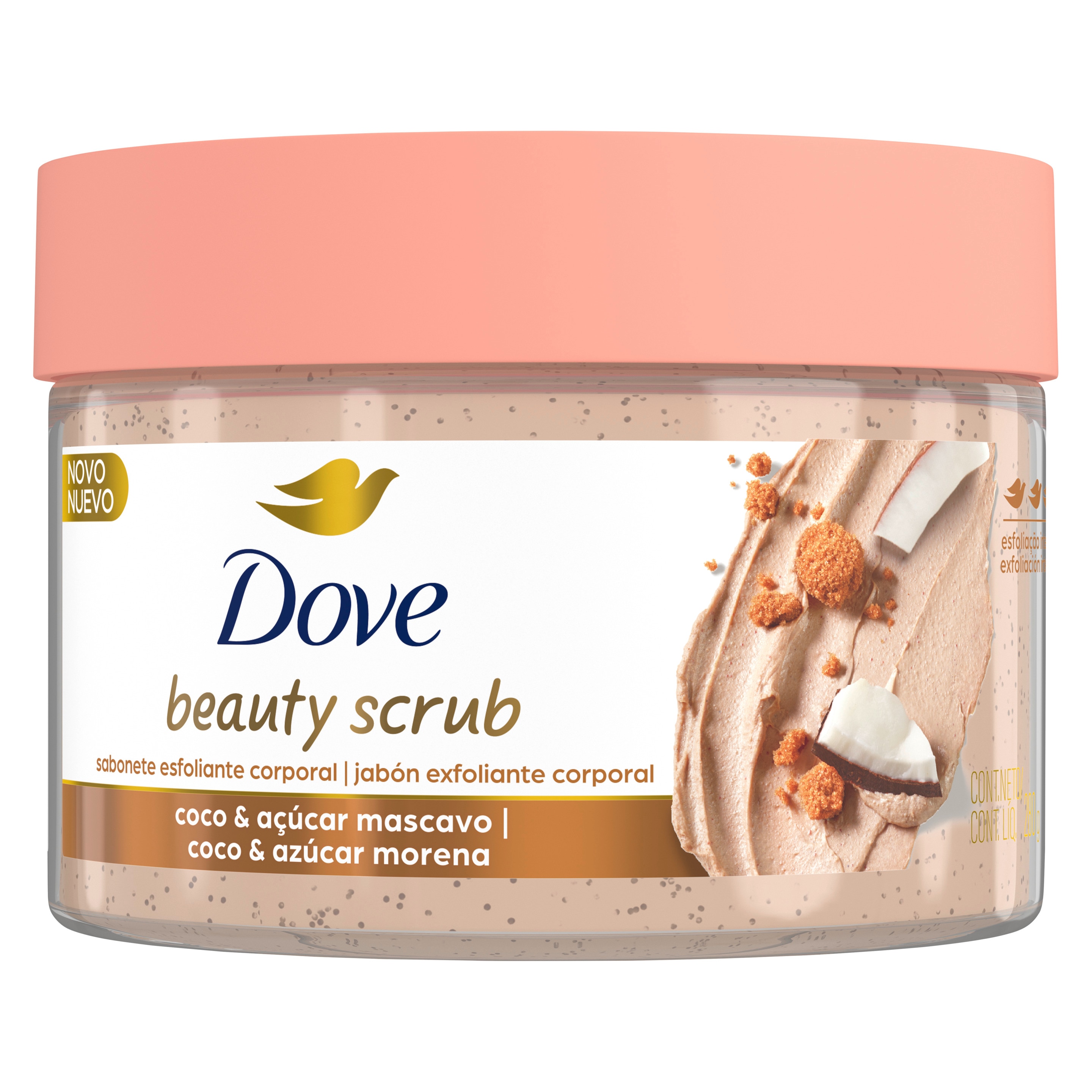 Dove Exfoliante Corporal Granada y Manteca de Karité 280gr packshot