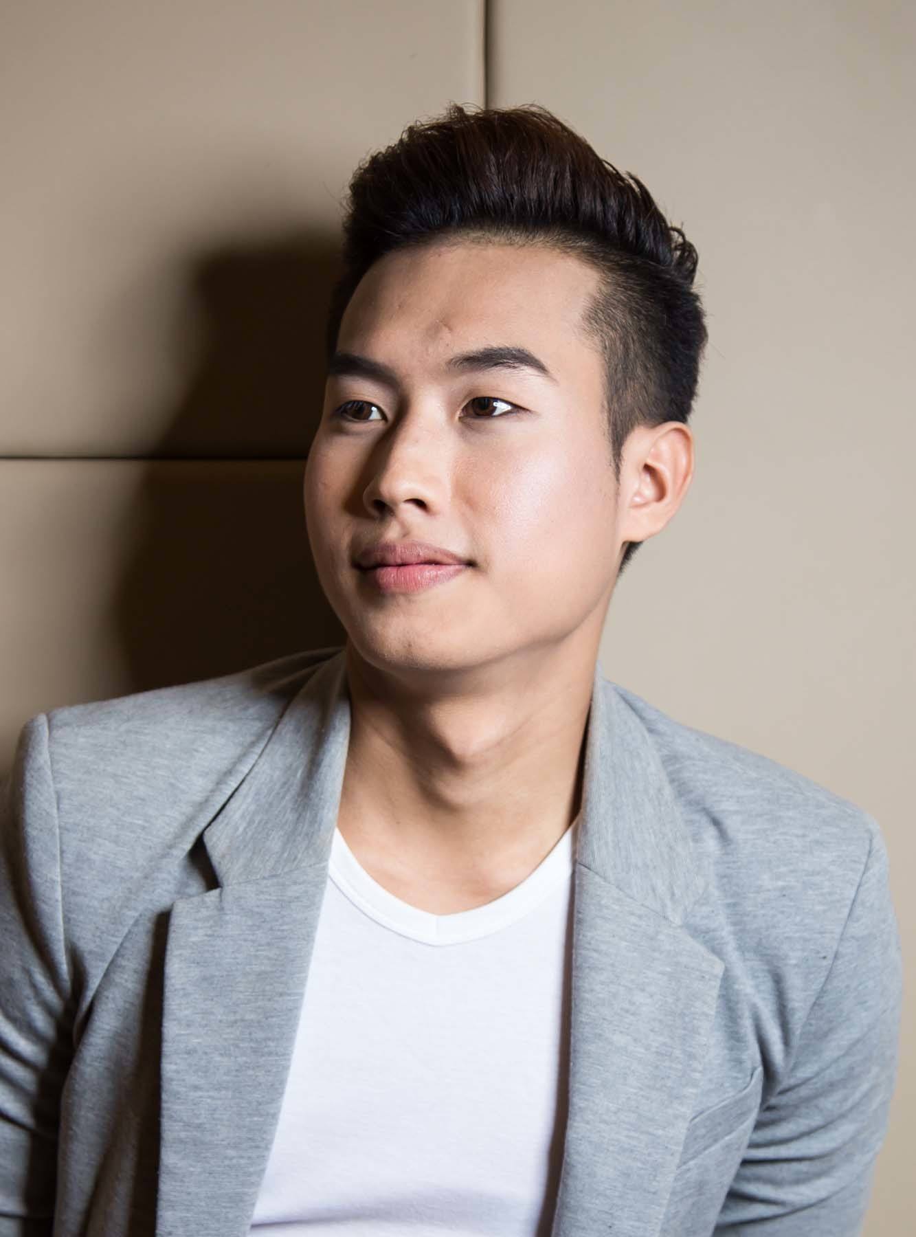 ผู้ชายไทยตัดผมสั้น รองทรงสูง