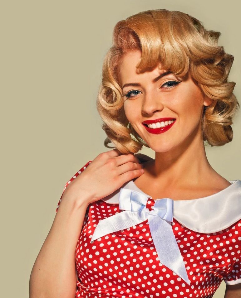 Pin Curls  (Credit: Rex by Shutterstock)