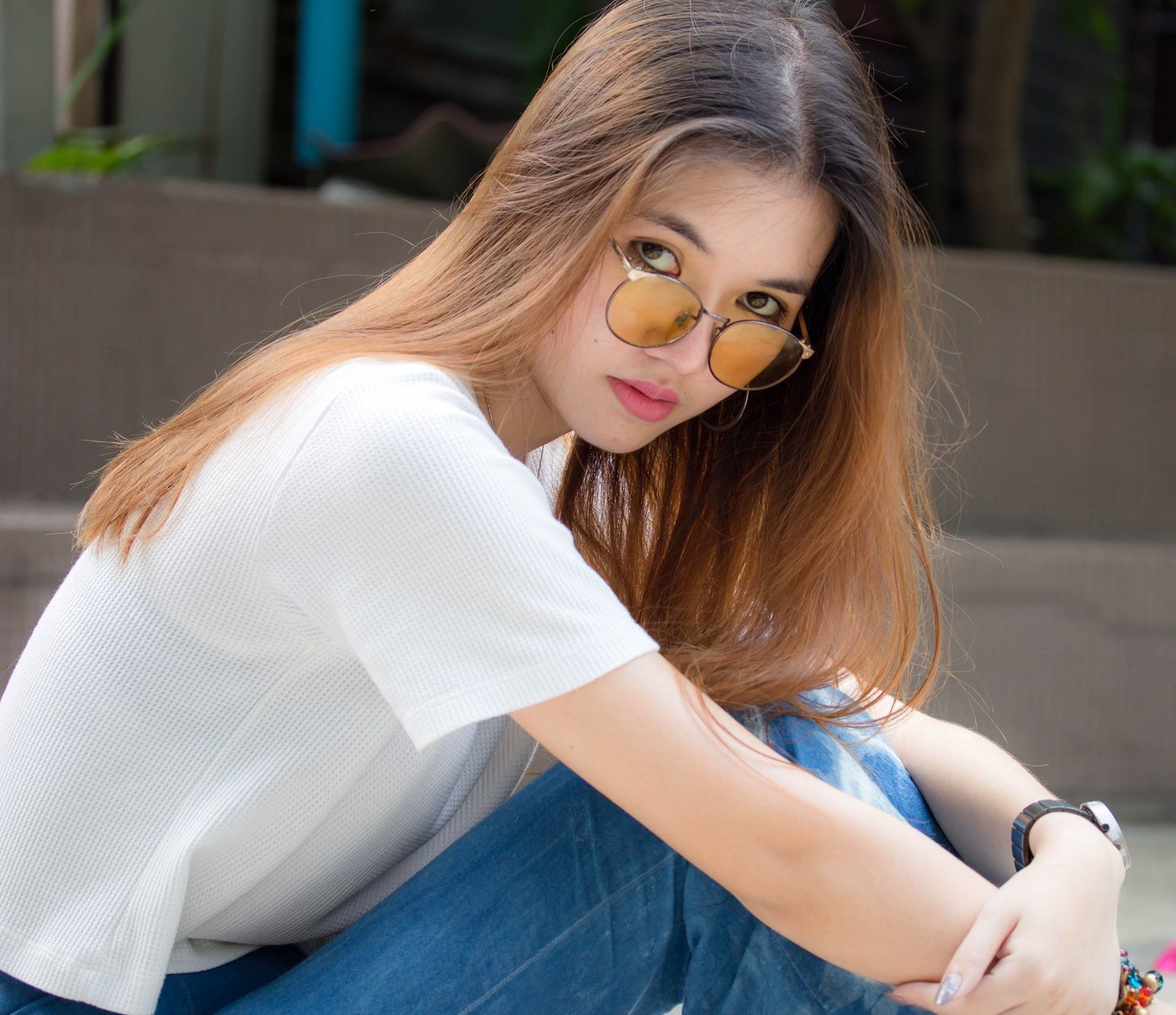 ผมสีน้ําตาล (Credit : iStock Photo)