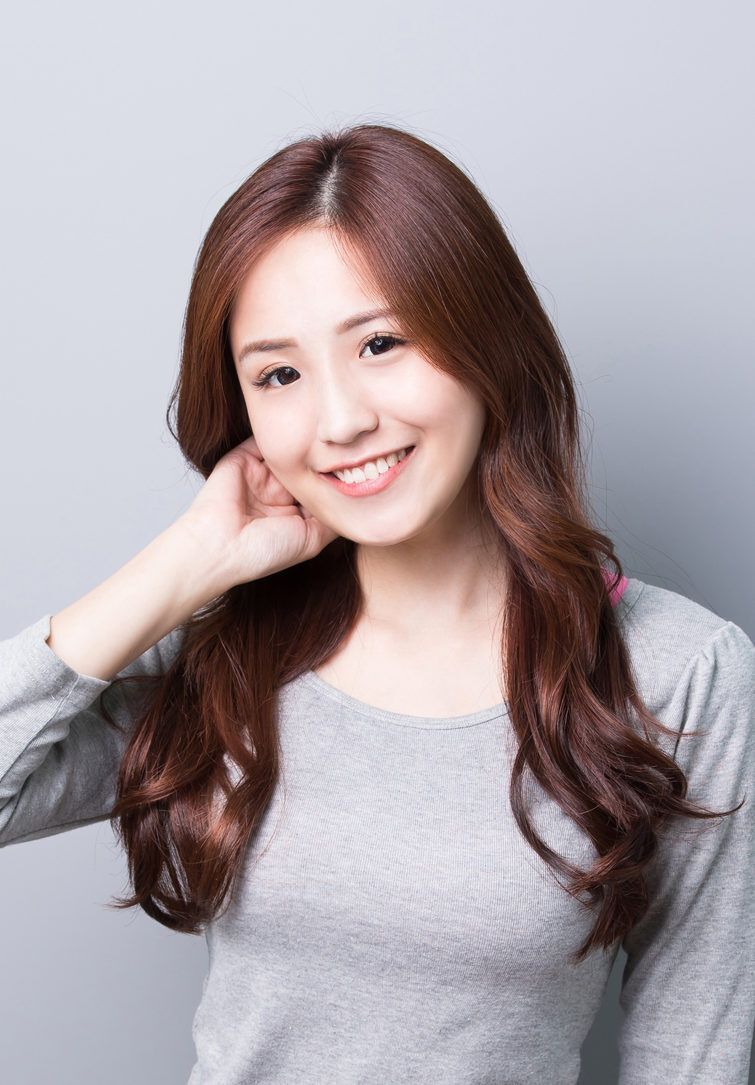 ผมสีน้ําตาล ช็อกโกแลต