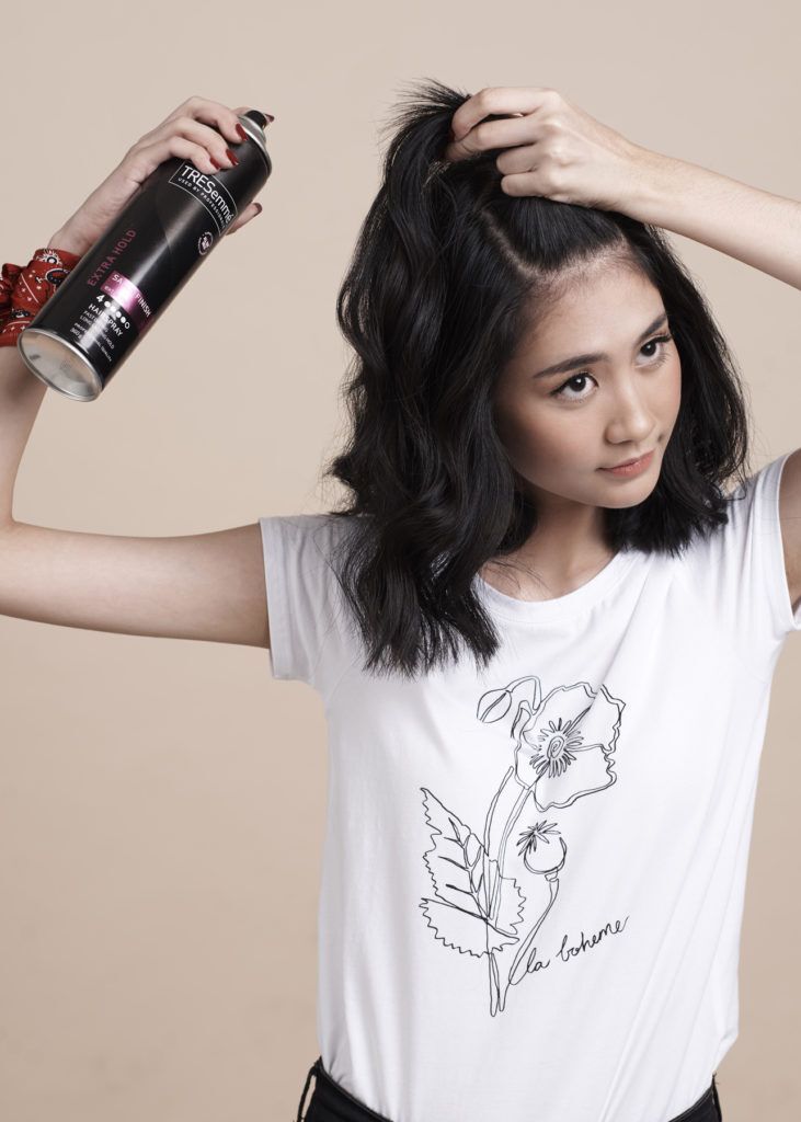 ทรงผม Faux Hawk 