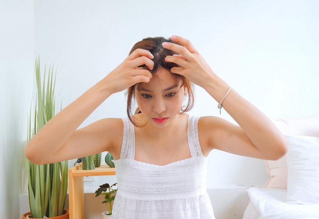 bestie story สาธิตวิธี เซ็ตผมหน้าม้าซีทรูสไตล์เกาหลี