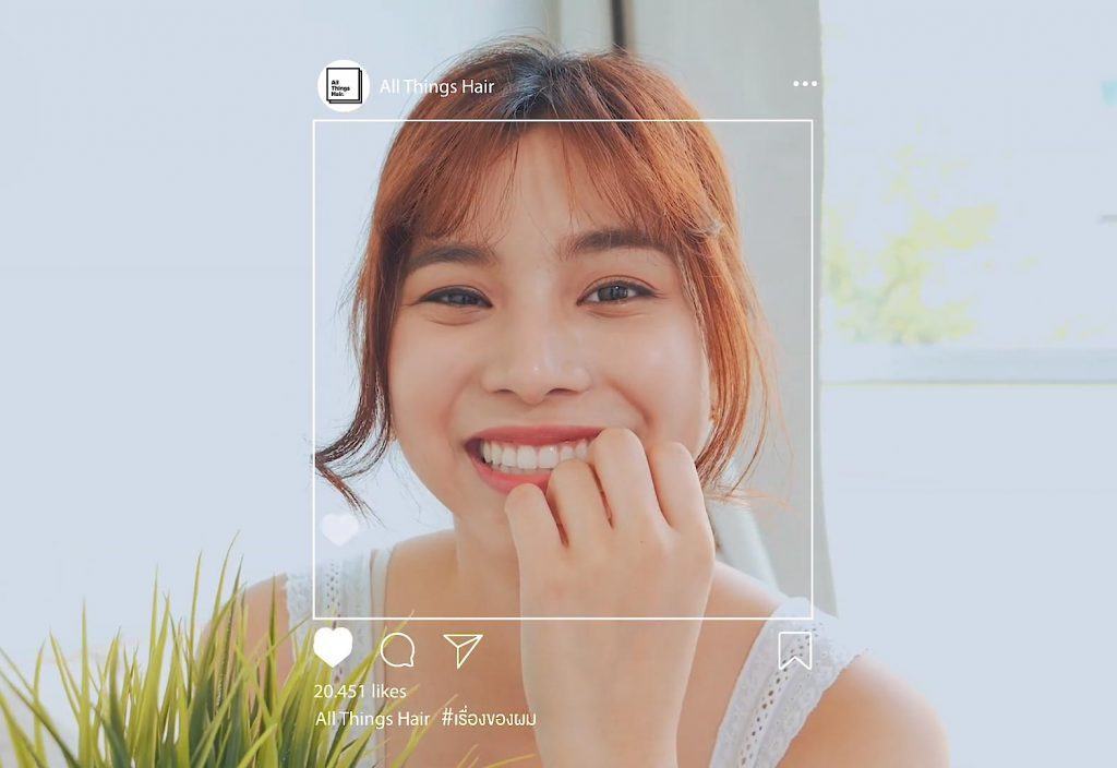 bestie story สาธิตวิธี เซ็ตผมหน้าม้าซีทรูสไตล์เกาหลี