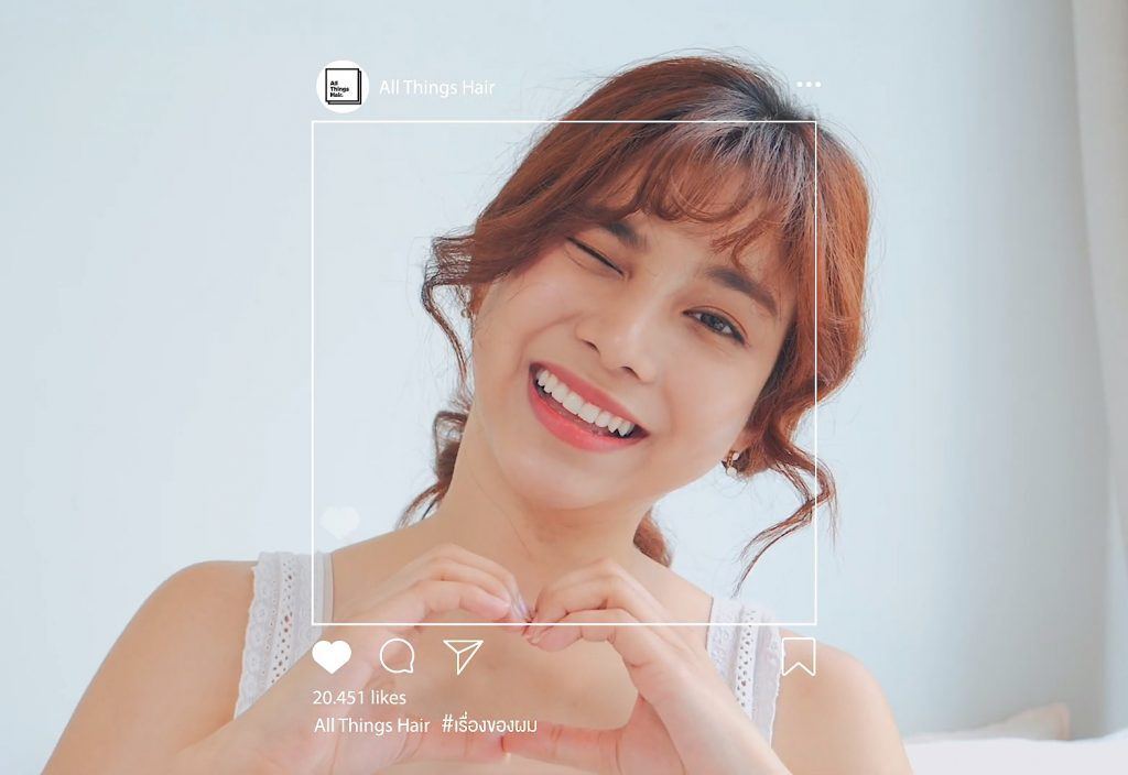 bestie story สาธิตวิธี เซ็ตผมหน้าม้าซีทรูสไตล์เกาหลี