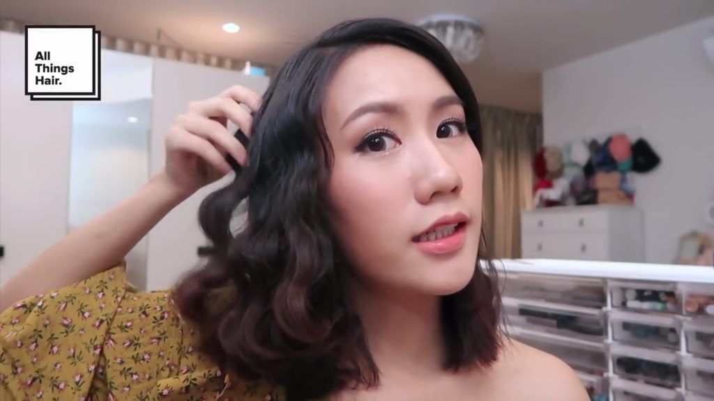 ทรงผมดัดลอนมาม่า