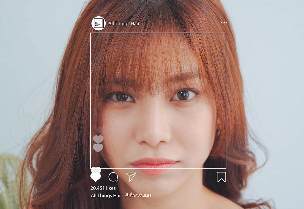 bestie story สาธิตวิธี เซ็ตผมหน้าม้าซีทรูสไตล์เกาหลี