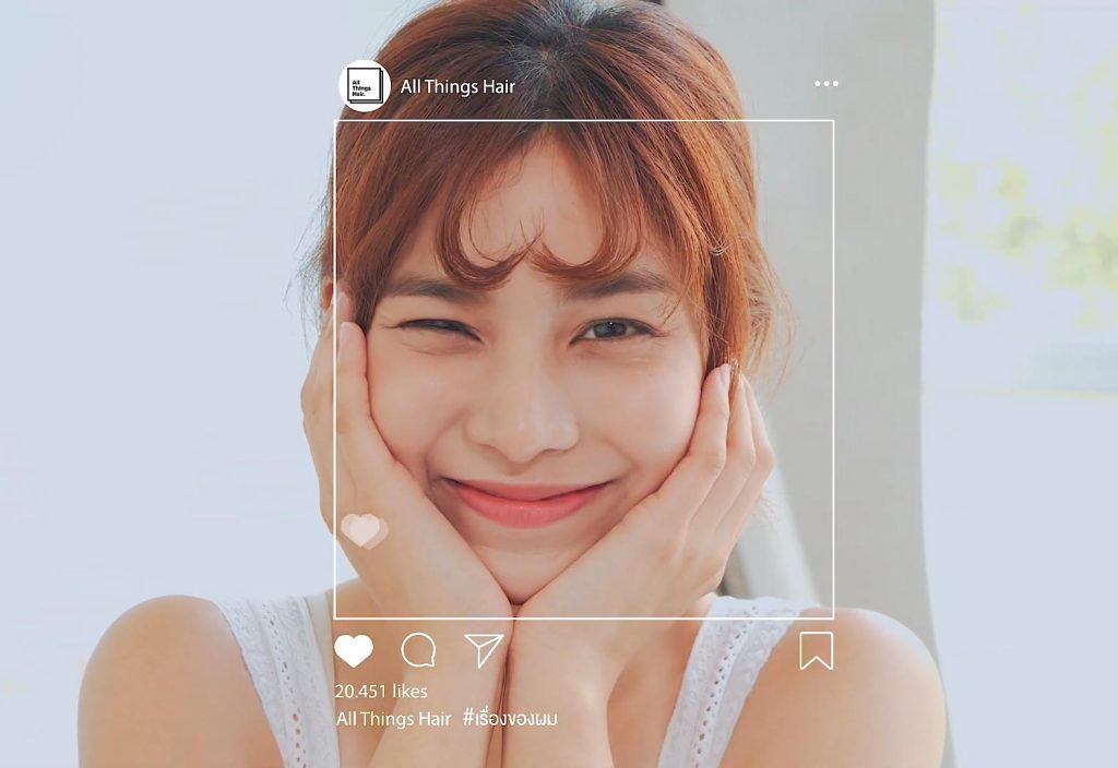 bestie story สาธิตวิธี เซ็ตผมหน้าม้าซีทรูสไตล์เกาหลี