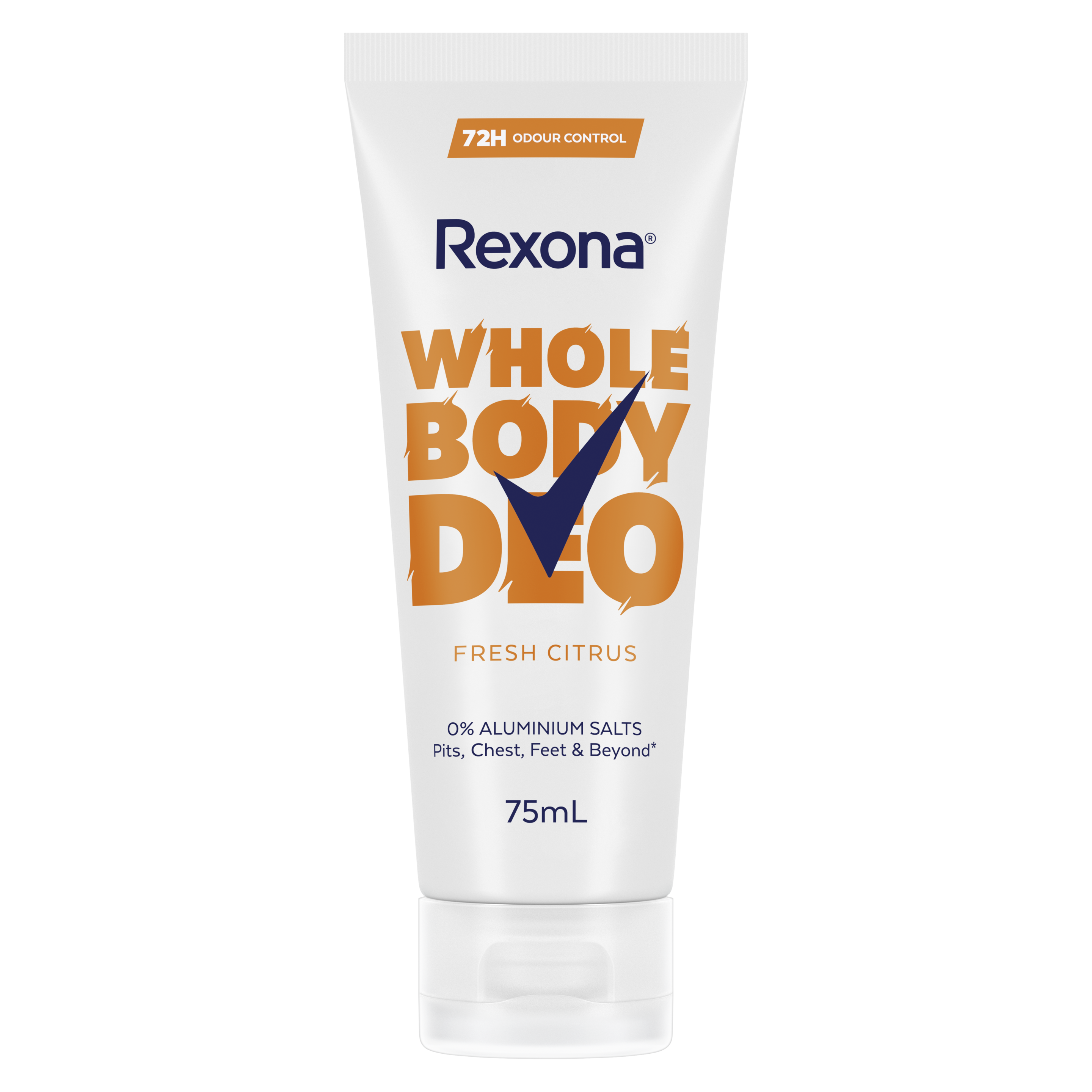 Rexona Women's Fresh Citrus Whole Body Deodorant Cream 75mL