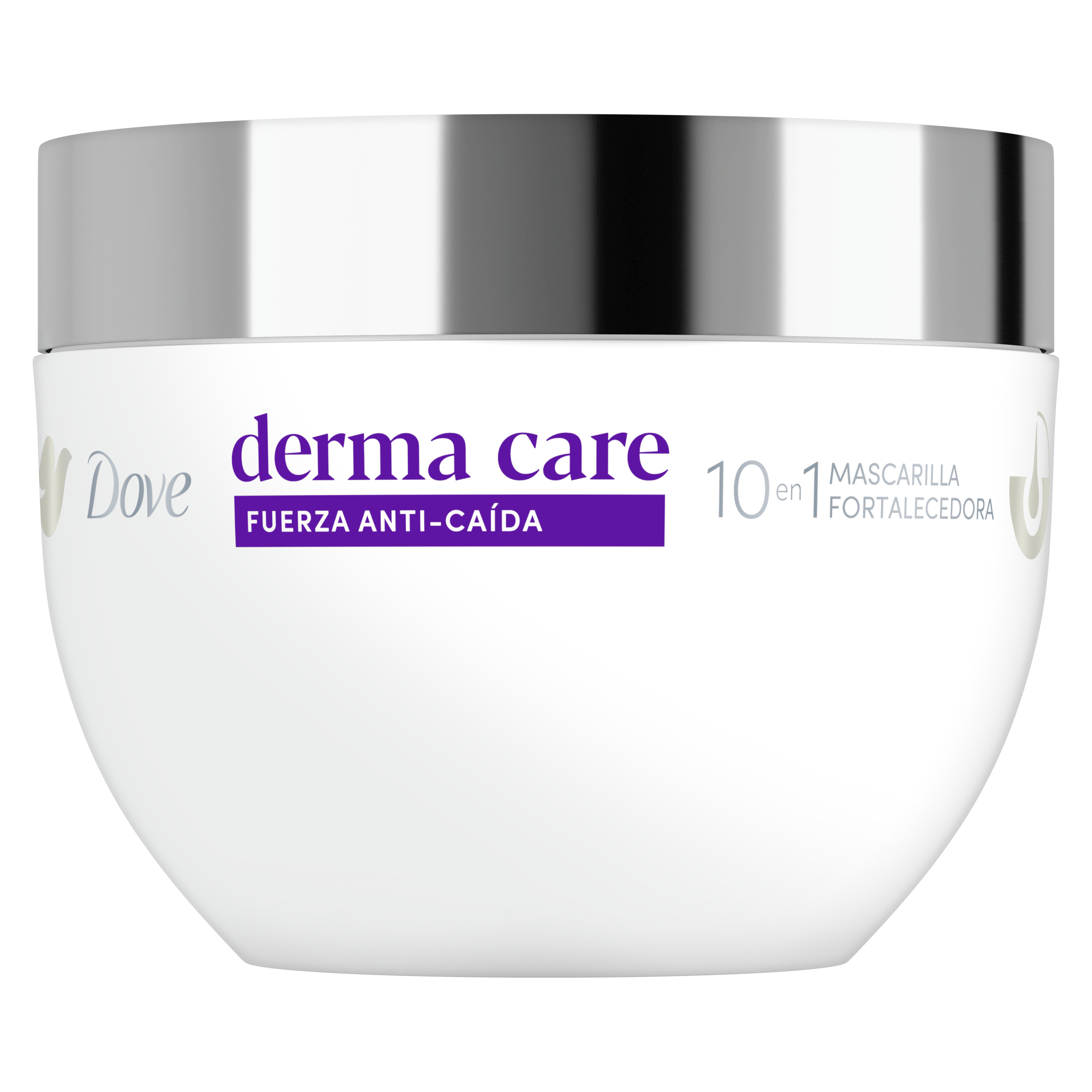 Mascarilla capilar Dove Derma Care Fuerza Anti-caída 270 g