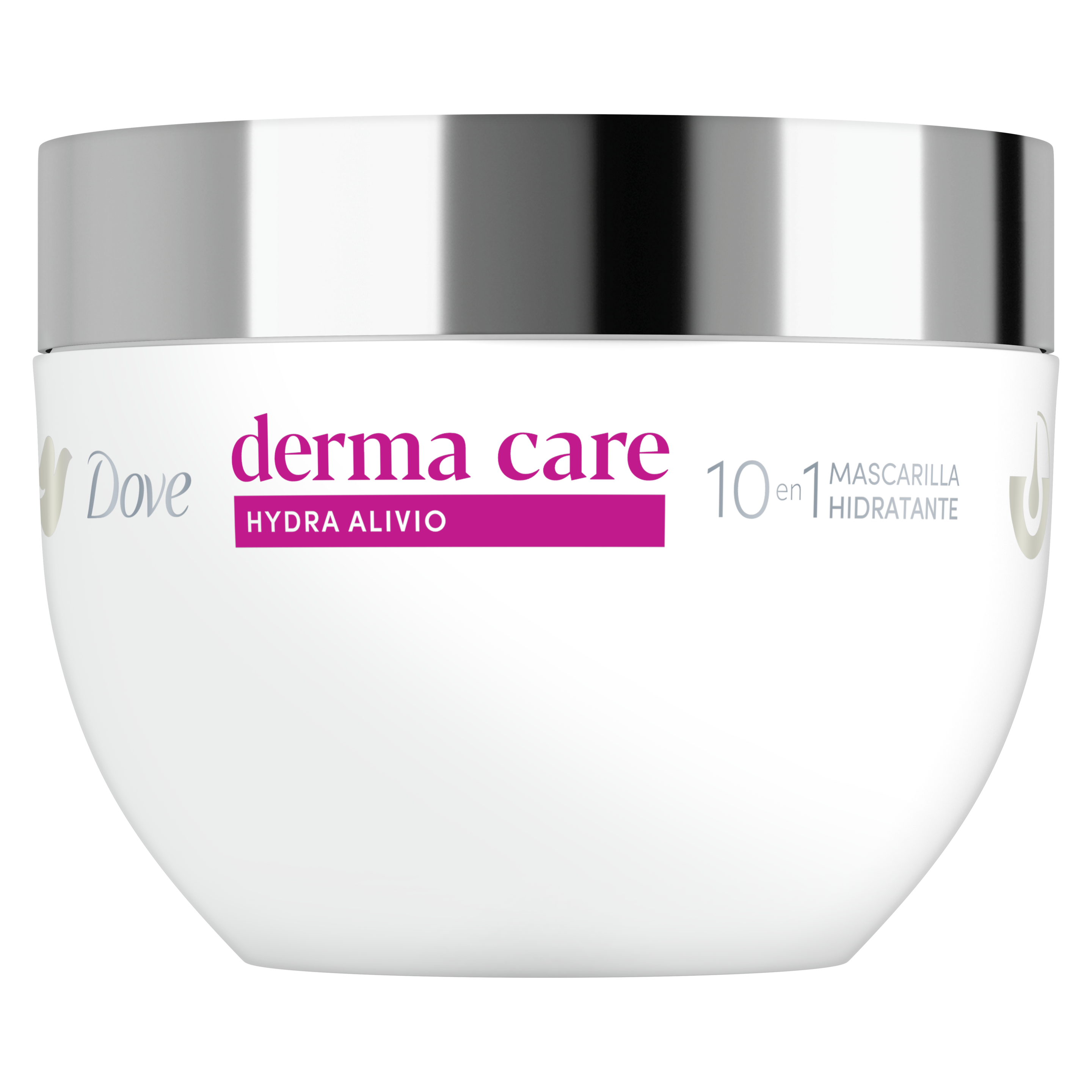 Mascarilla capilar Dove Derma Care Hydra Alivio 270 g