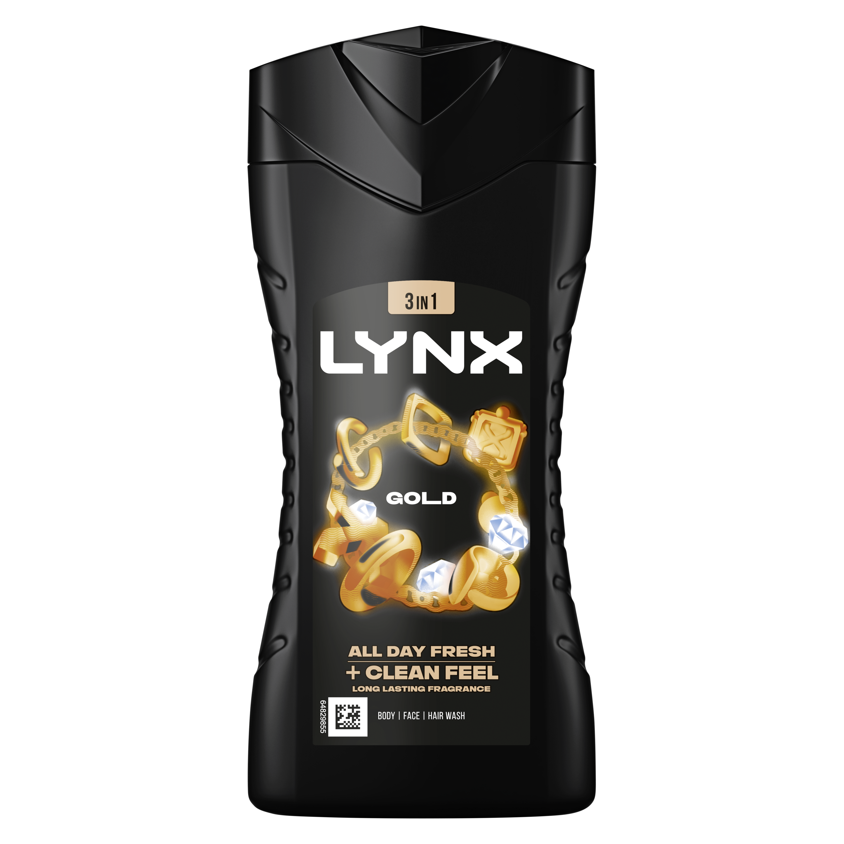 LYNX GOLD SHOWER GEL packshot
