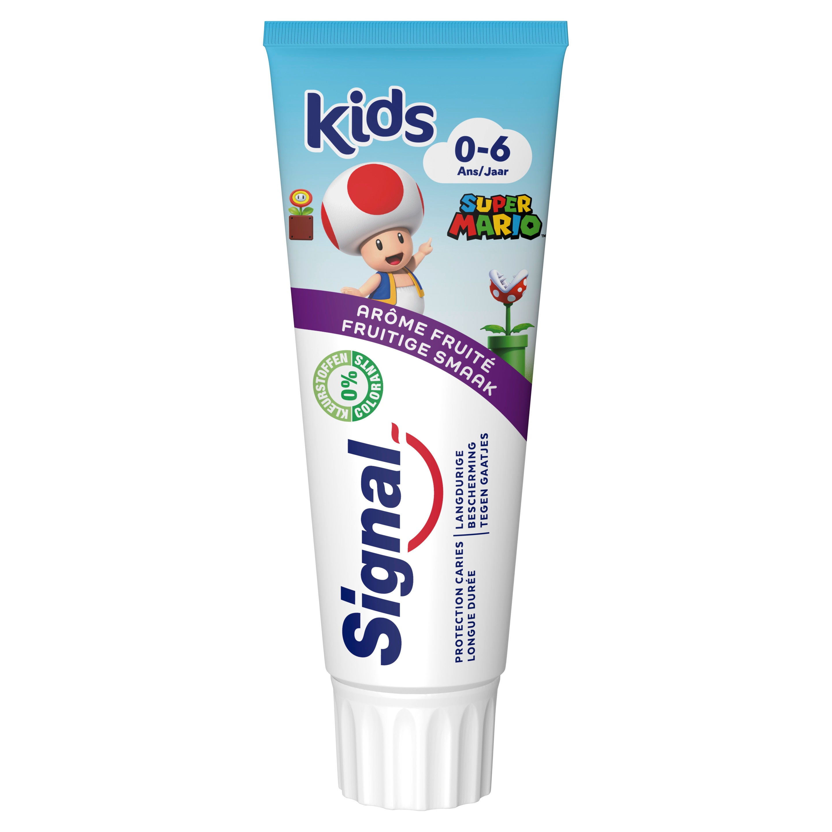Super Mario junior Toothpaste 0-6