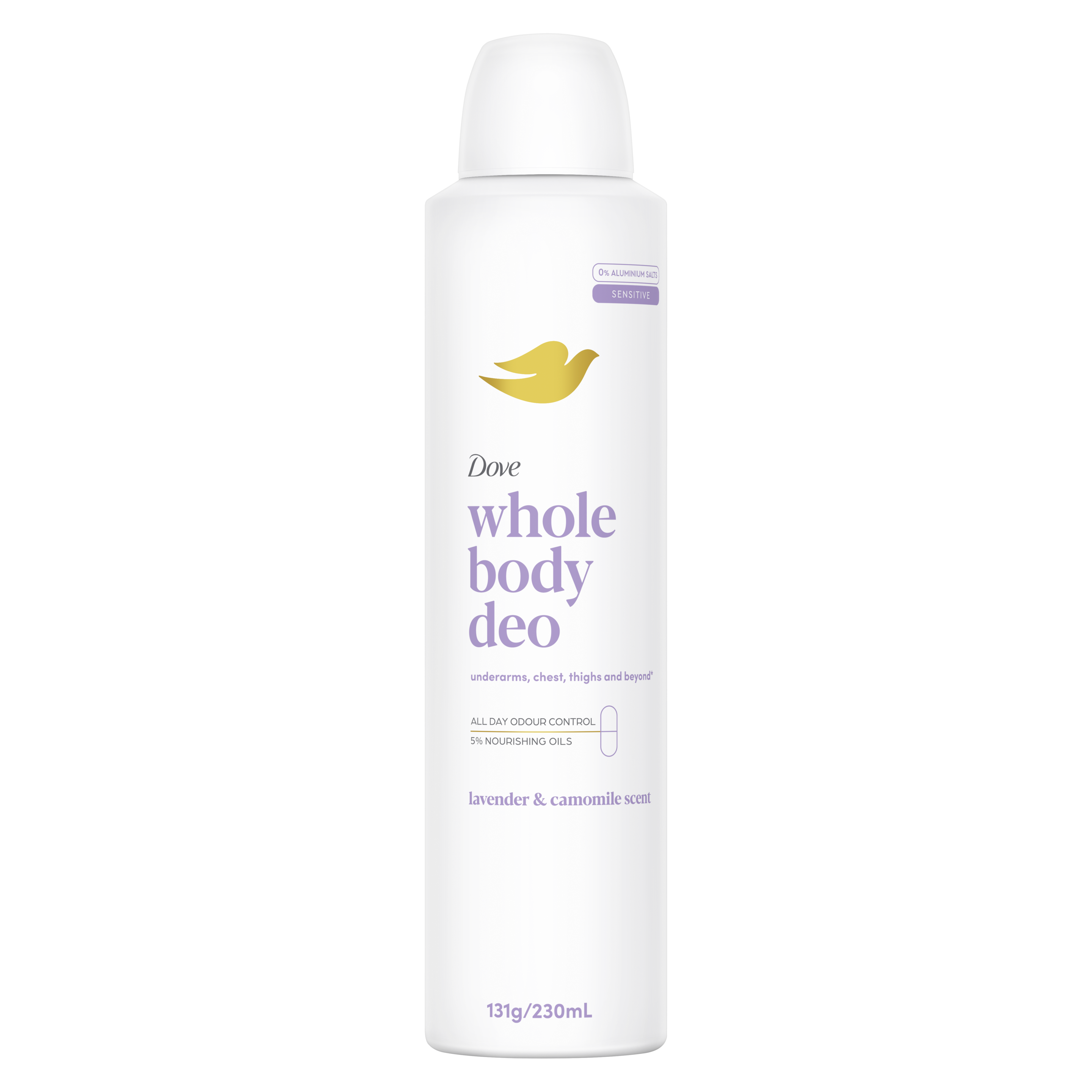 Women's Lavender & Chamomile Whole Body Deodorant Aerosol 230mL
