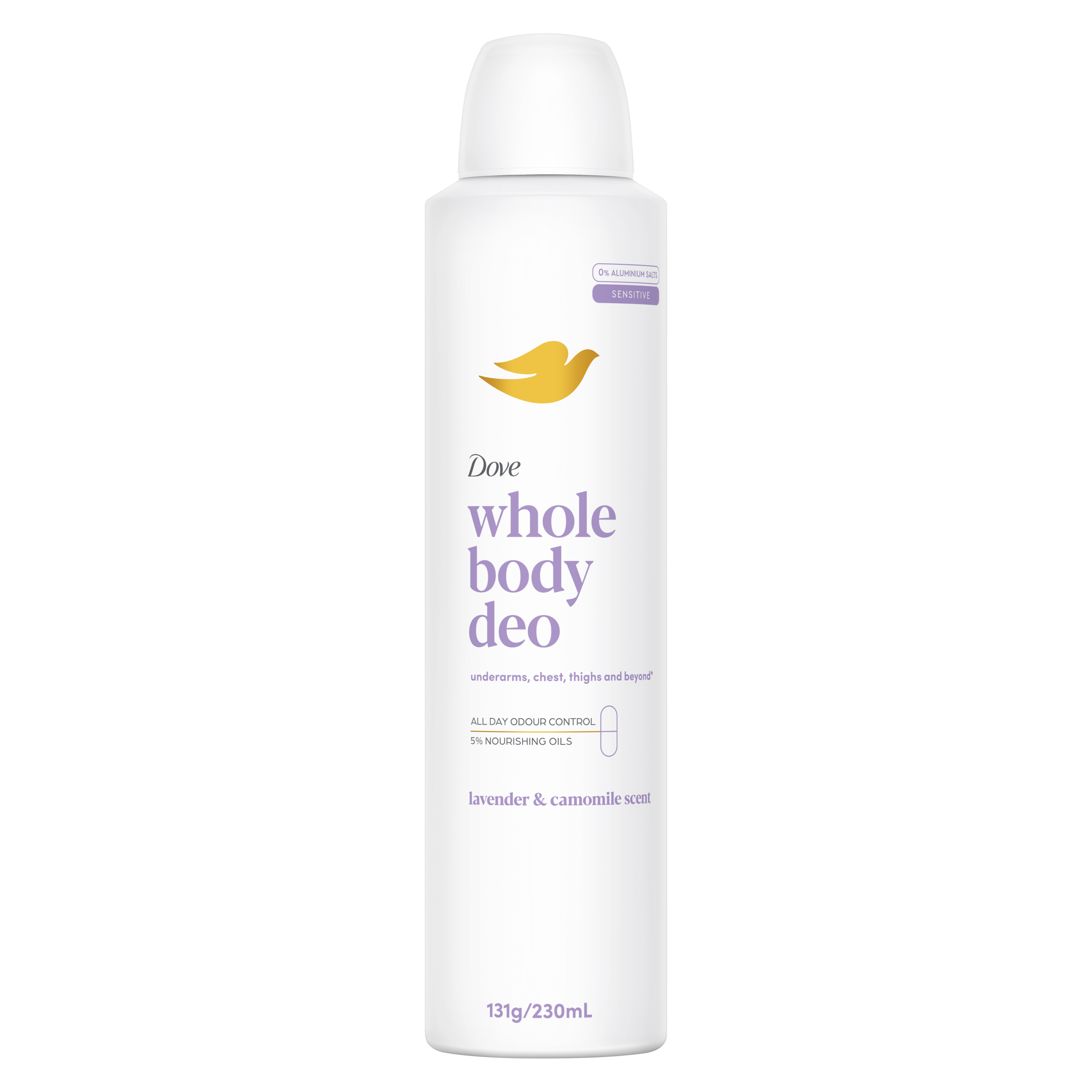 Lavender & Chamomile Whole Body Deodorant Aerosol by Dove