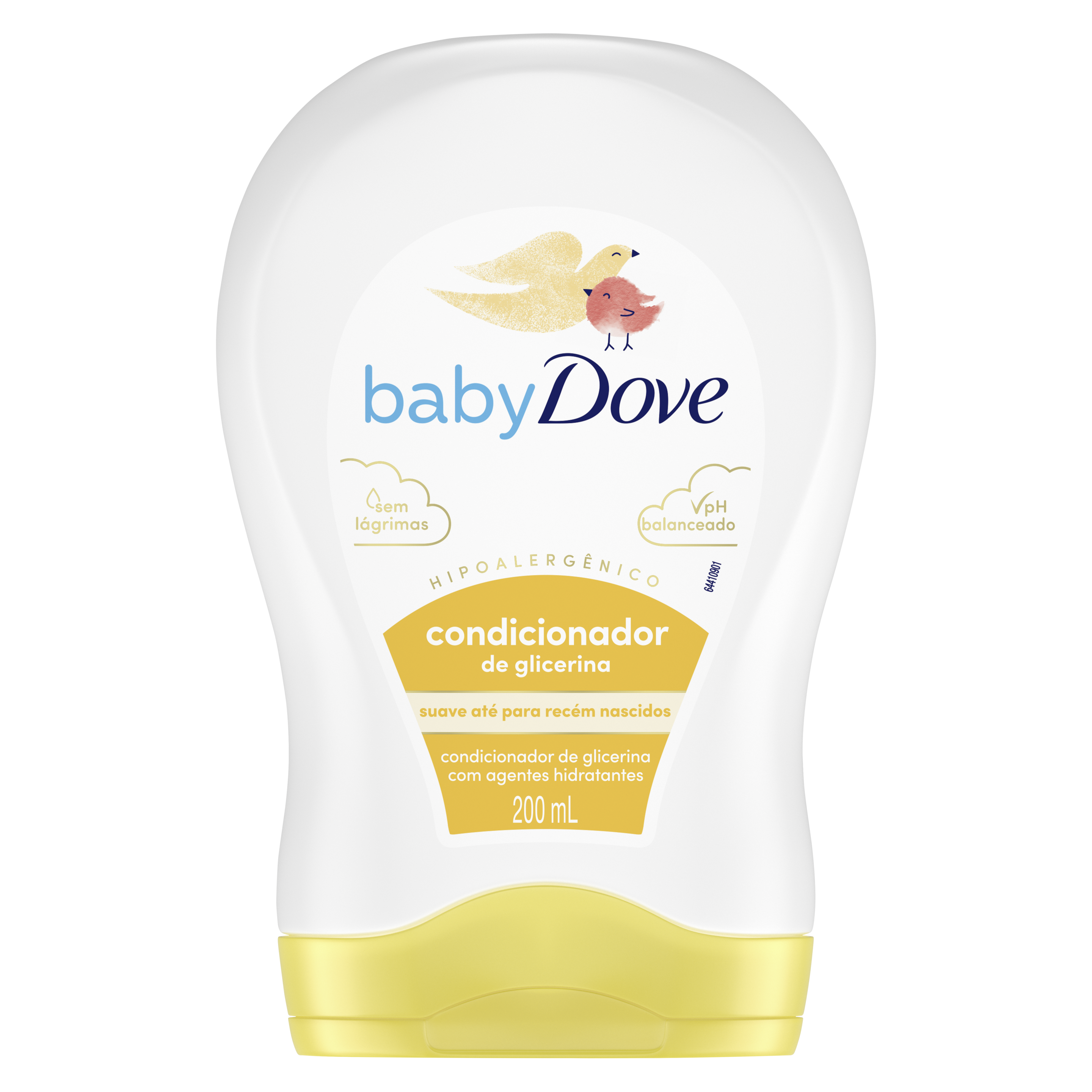 Condicionador de Glicerina Baby Dove Hidratação Glicerinada