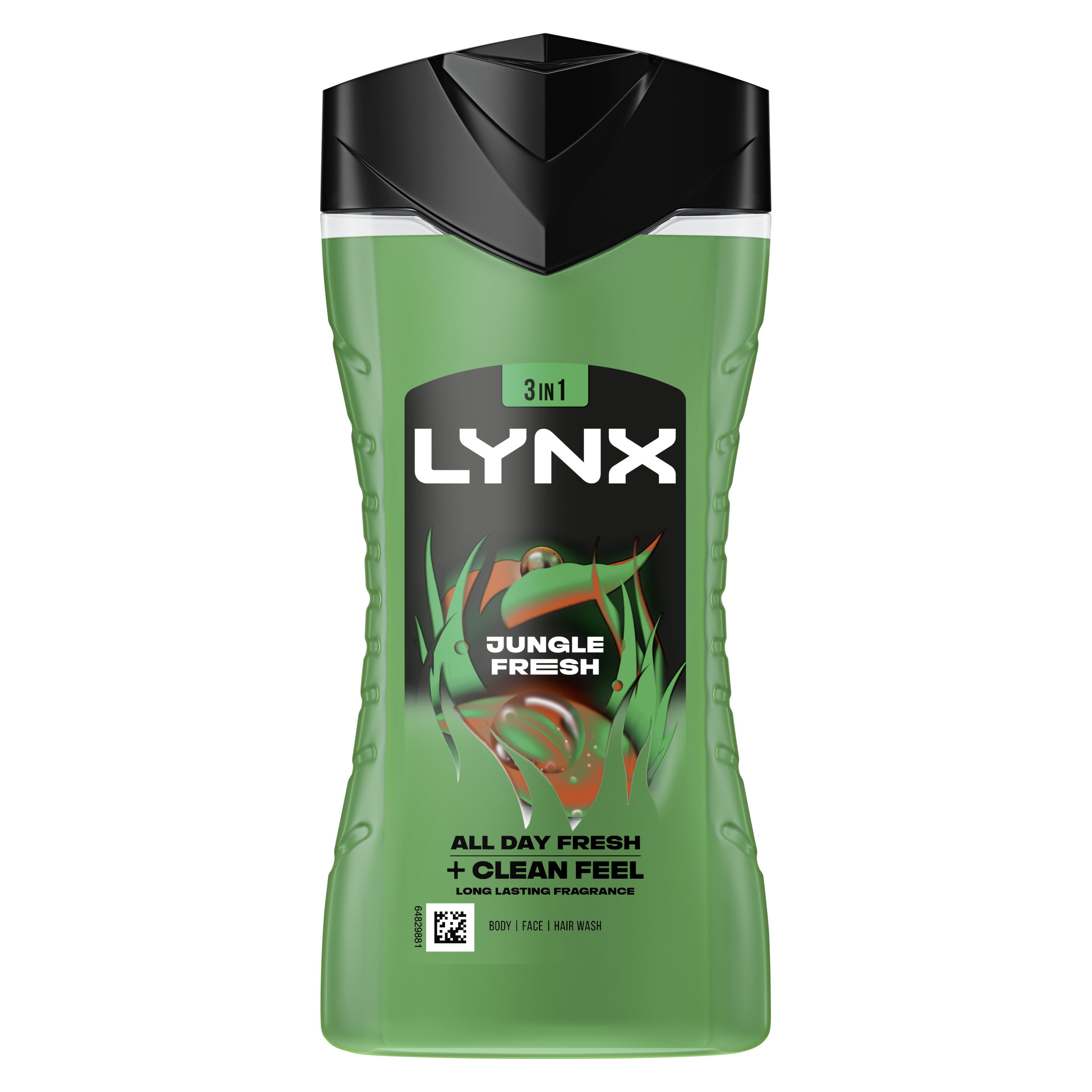 LYNX JUNGLE FRESH SHOWER GEL 225ML packshot