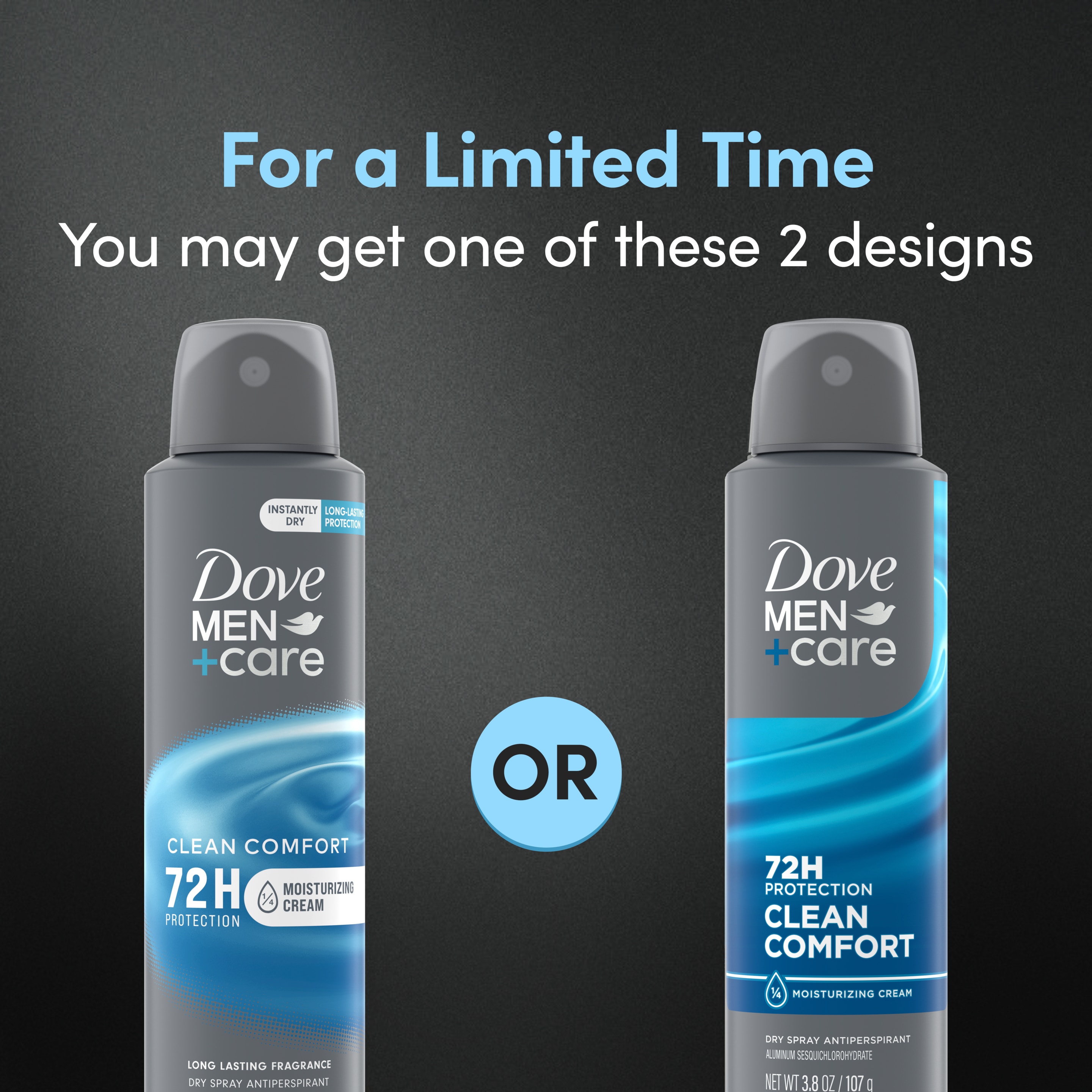 Men+Care Clean Comfort Dry Spray Antiperspirant Deodorant