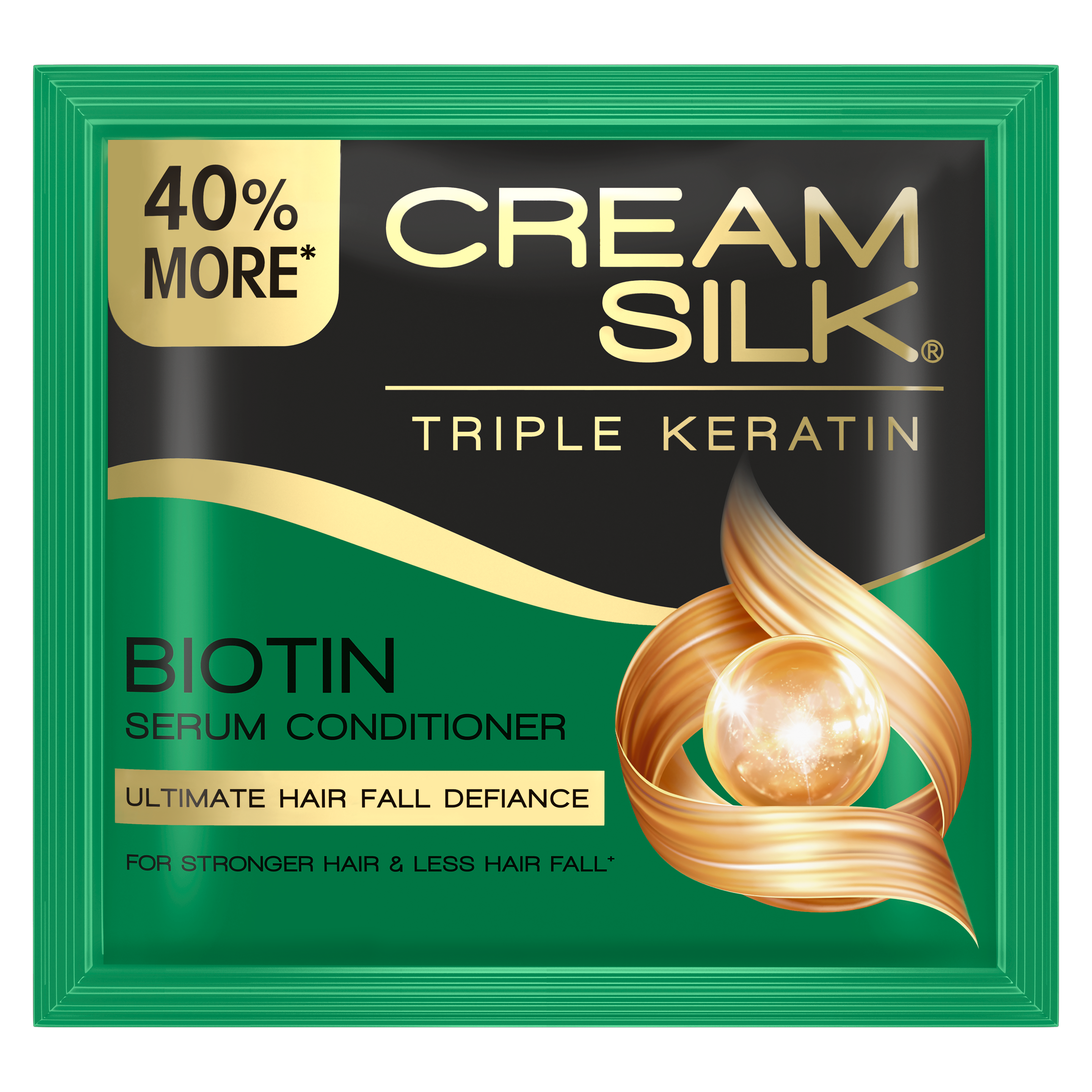 Cream Silk Triple Keratin Serum Conditioner Ultimate Hairfall Defiance