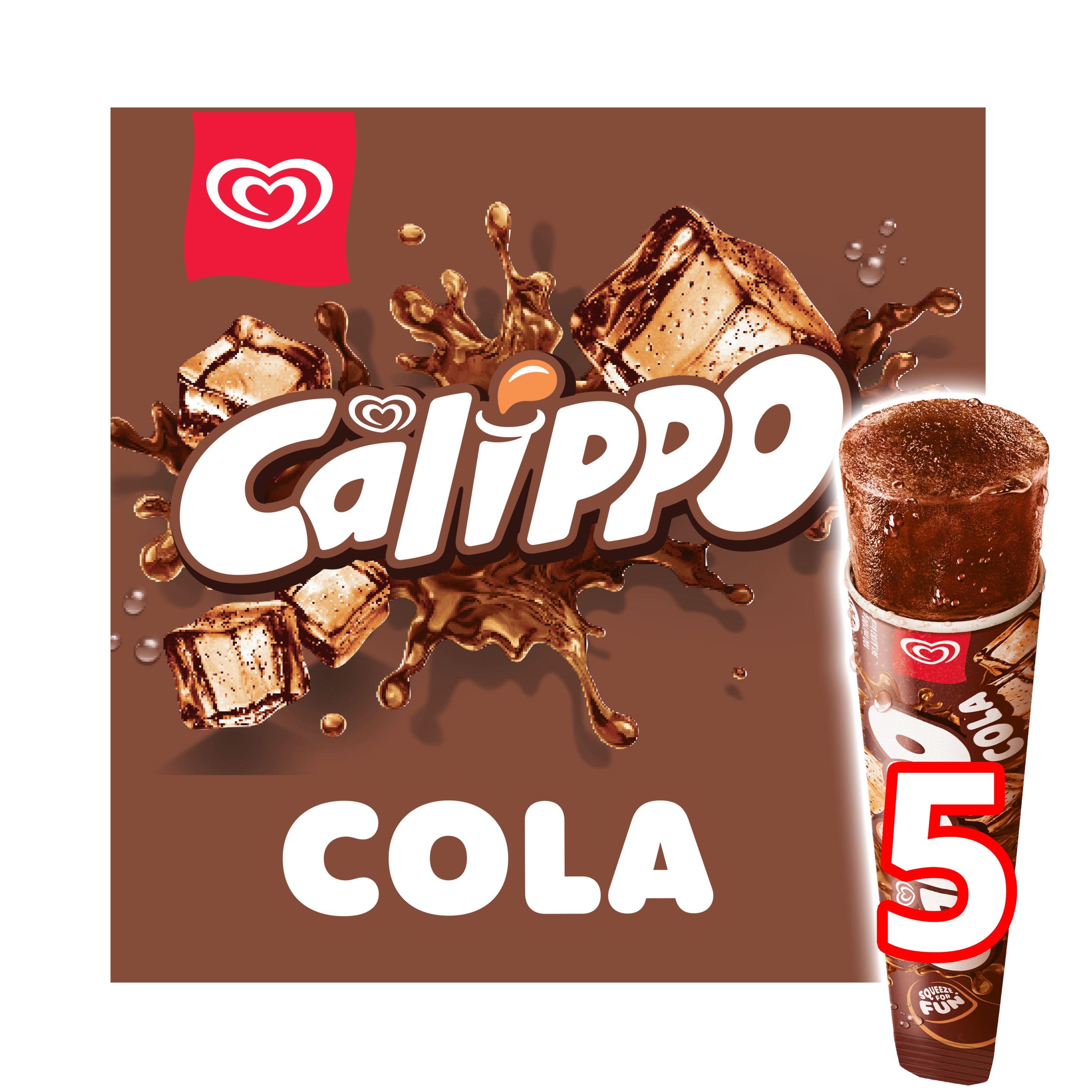 Calippo Cola 5er Pack 525 ml - Eskimo Österreich packshot
