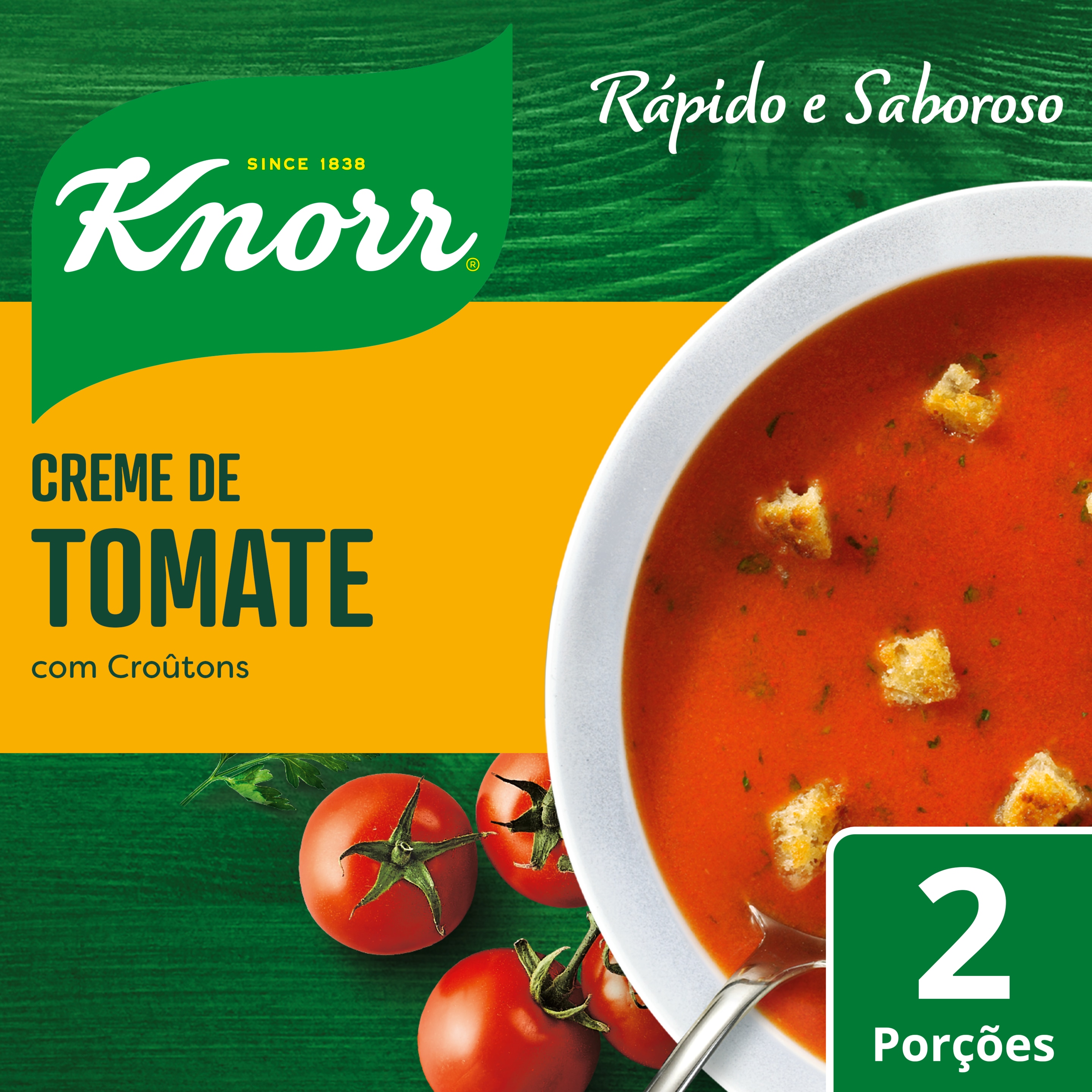 Knorr Die Schnelle Feine Tomatencreme Suppe 2 Teller
