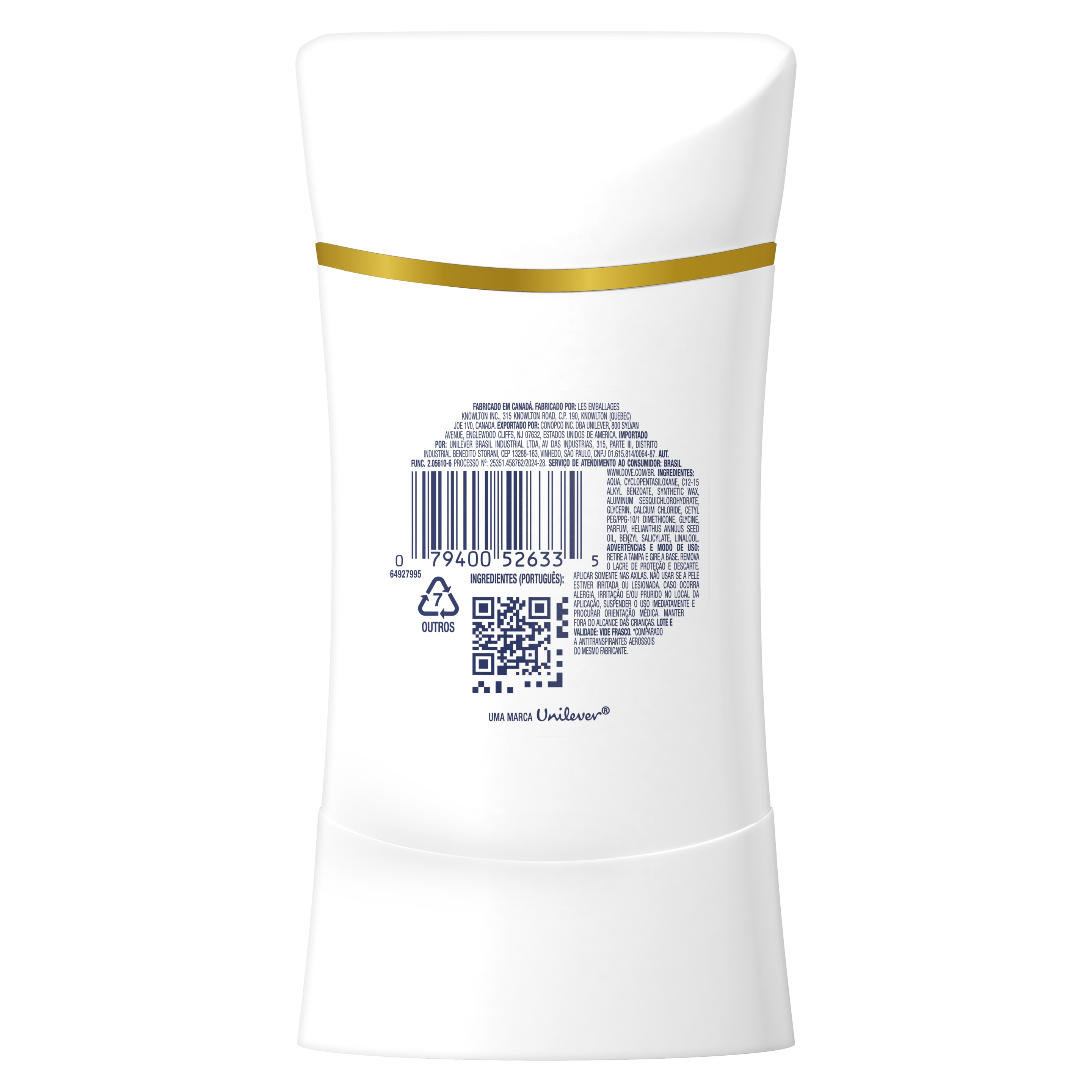 Dove Desodorante Antitranspirante Stick Sérum Aqua Coconut