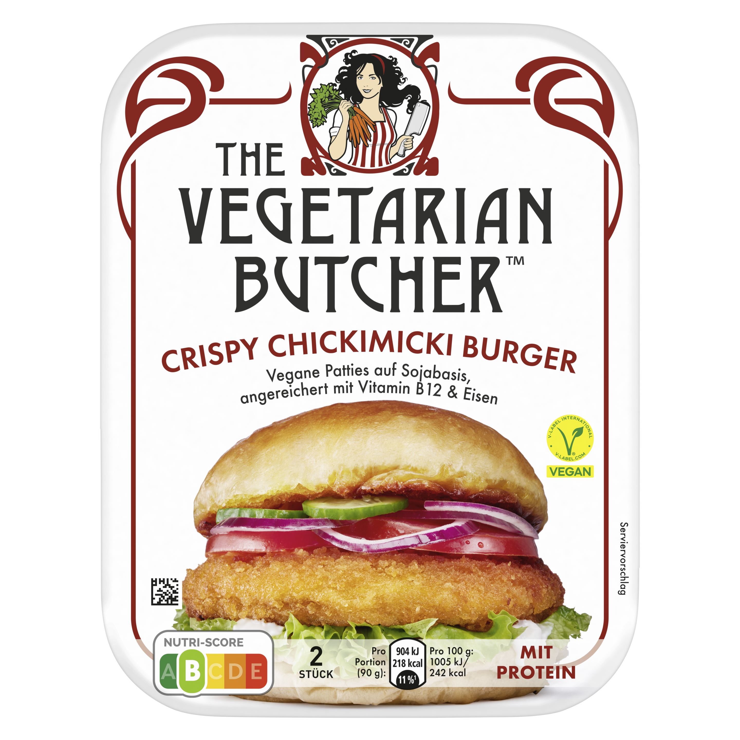 TVB Vegane Crispy Chickimicki Burger 180g