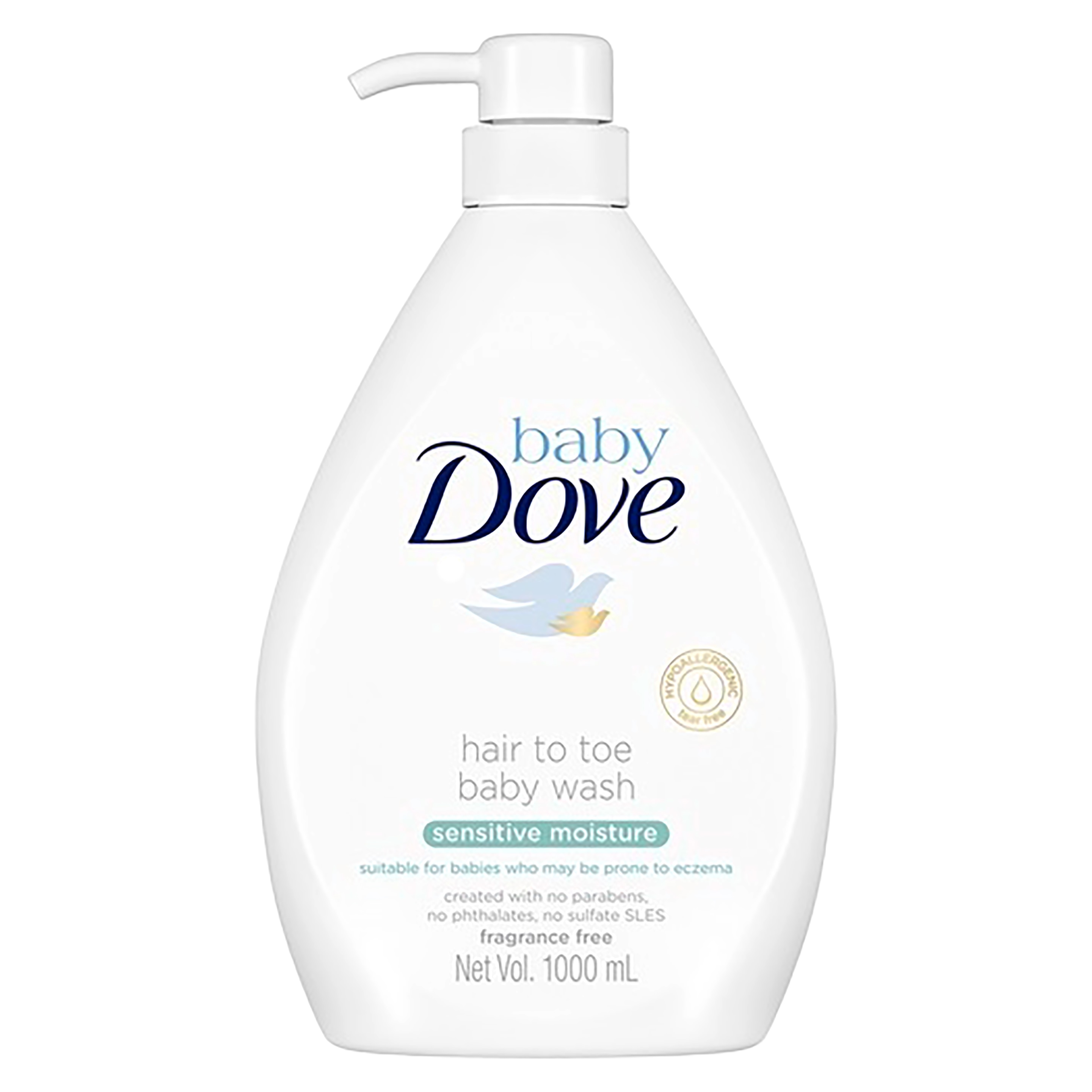 Baby Dove Hair To Toe Wash Sensitive Moisture