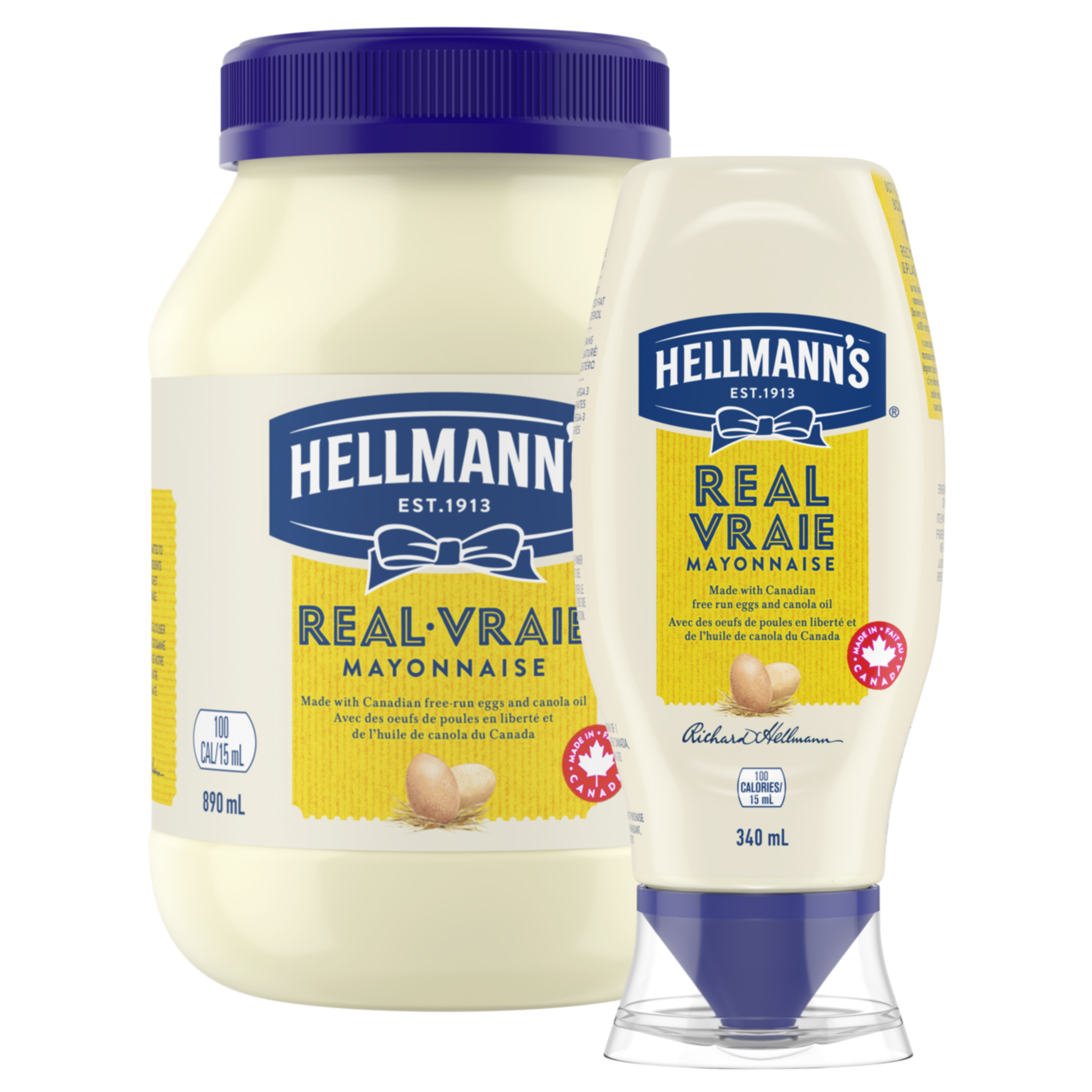 Hellmanns Real Mayo Website Family Pack Shot