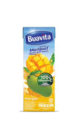 Buavita Mangga 245ml packshot