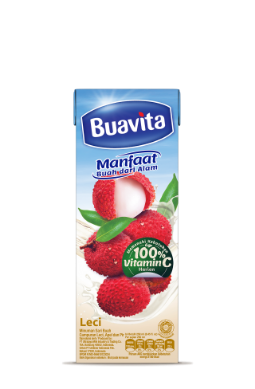 Buavita Leci 245ml packshot
