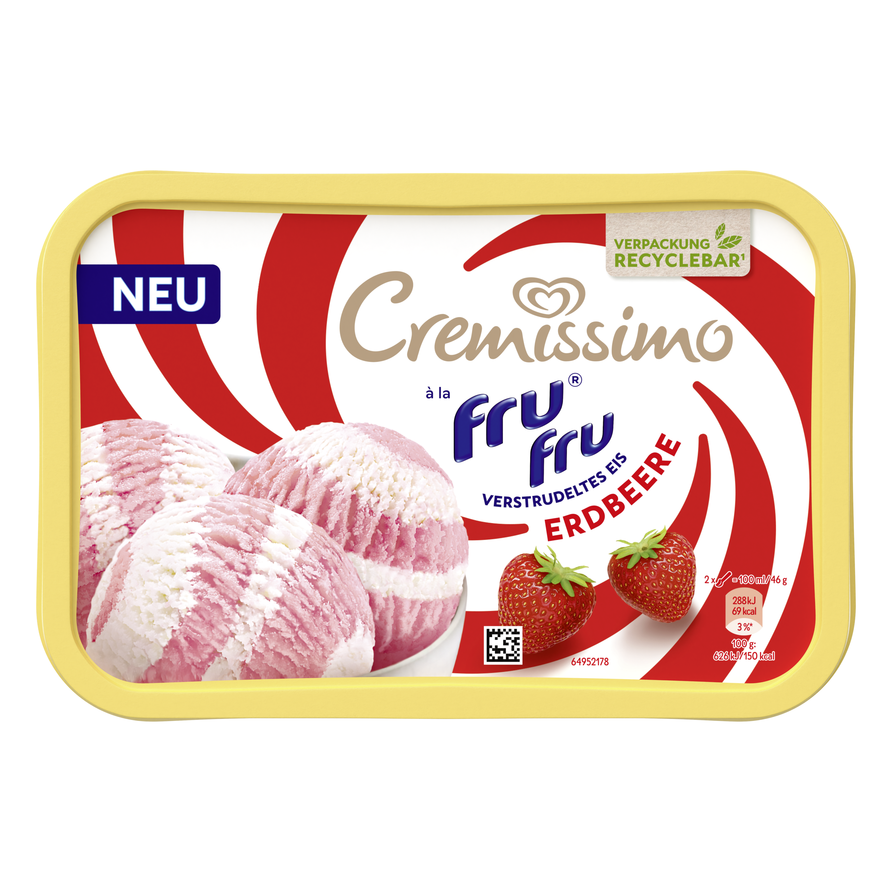 Cremissimo à la fru fru® Erdbeere