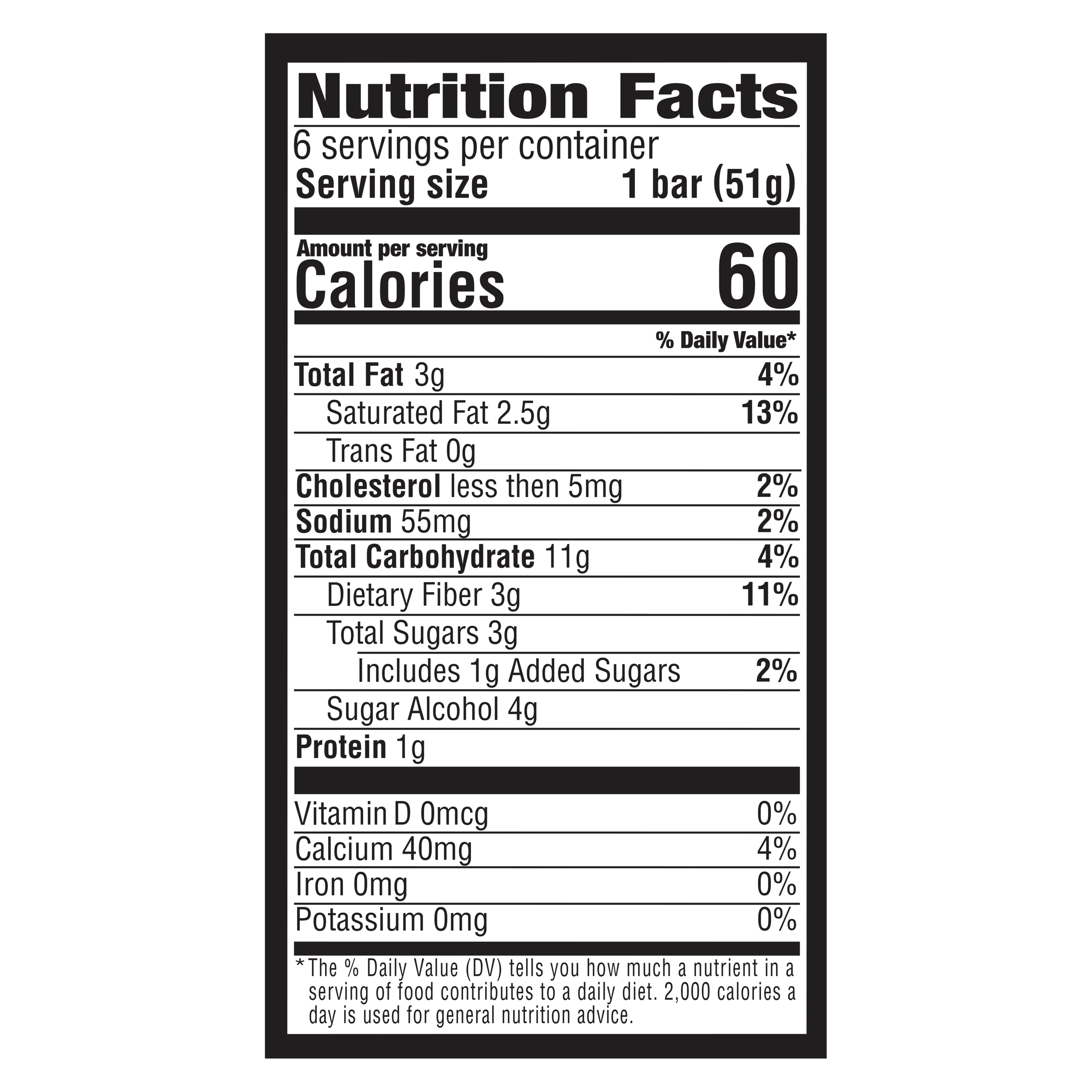 A 6 pack carton of Breyers® CarbSmart™ Caramel Swirl Bars simple pack image