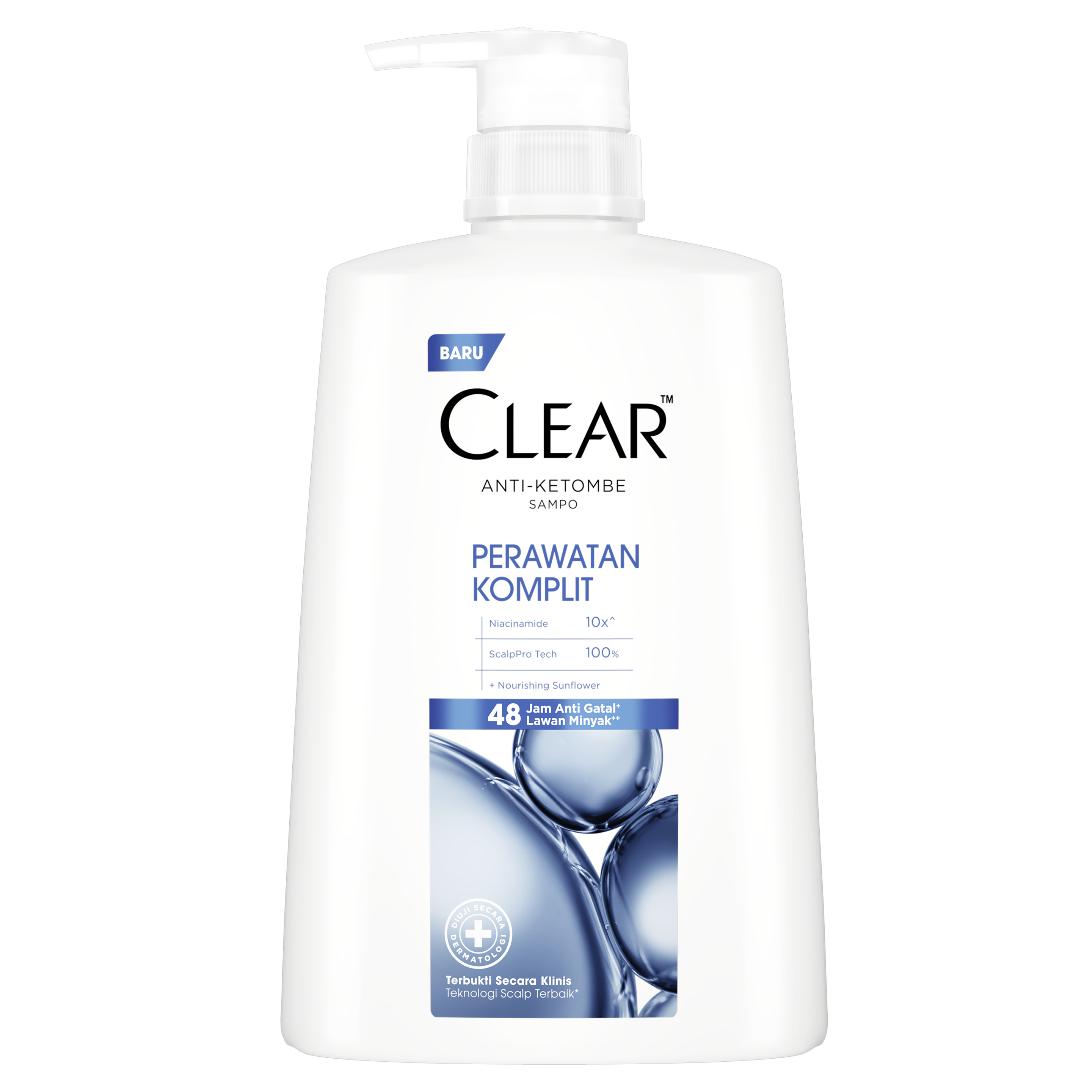 CLEAR Perawatan Komplit - Sampo Anti Ketombe & Gatal 1200ml