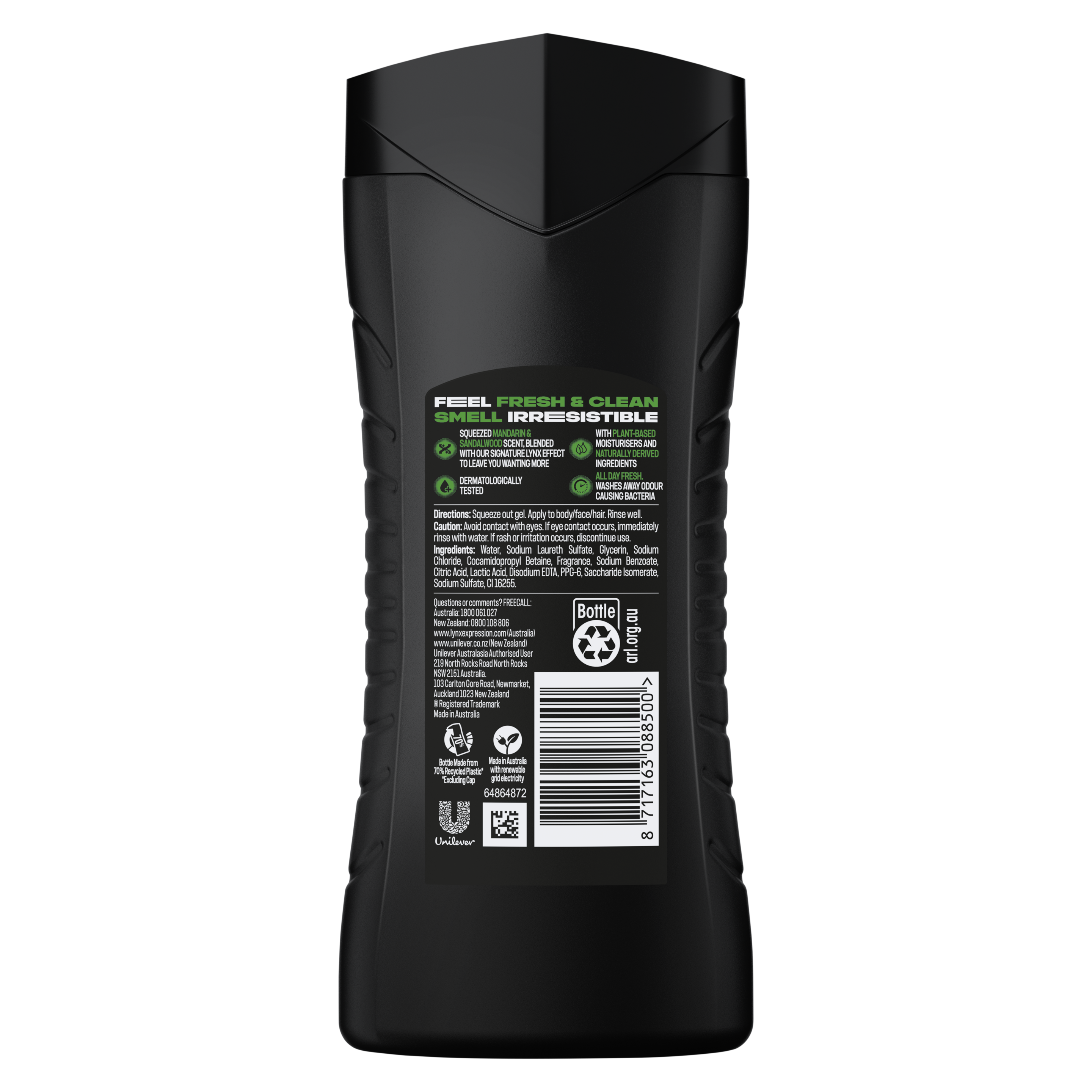 Lynx Africa Body Wash