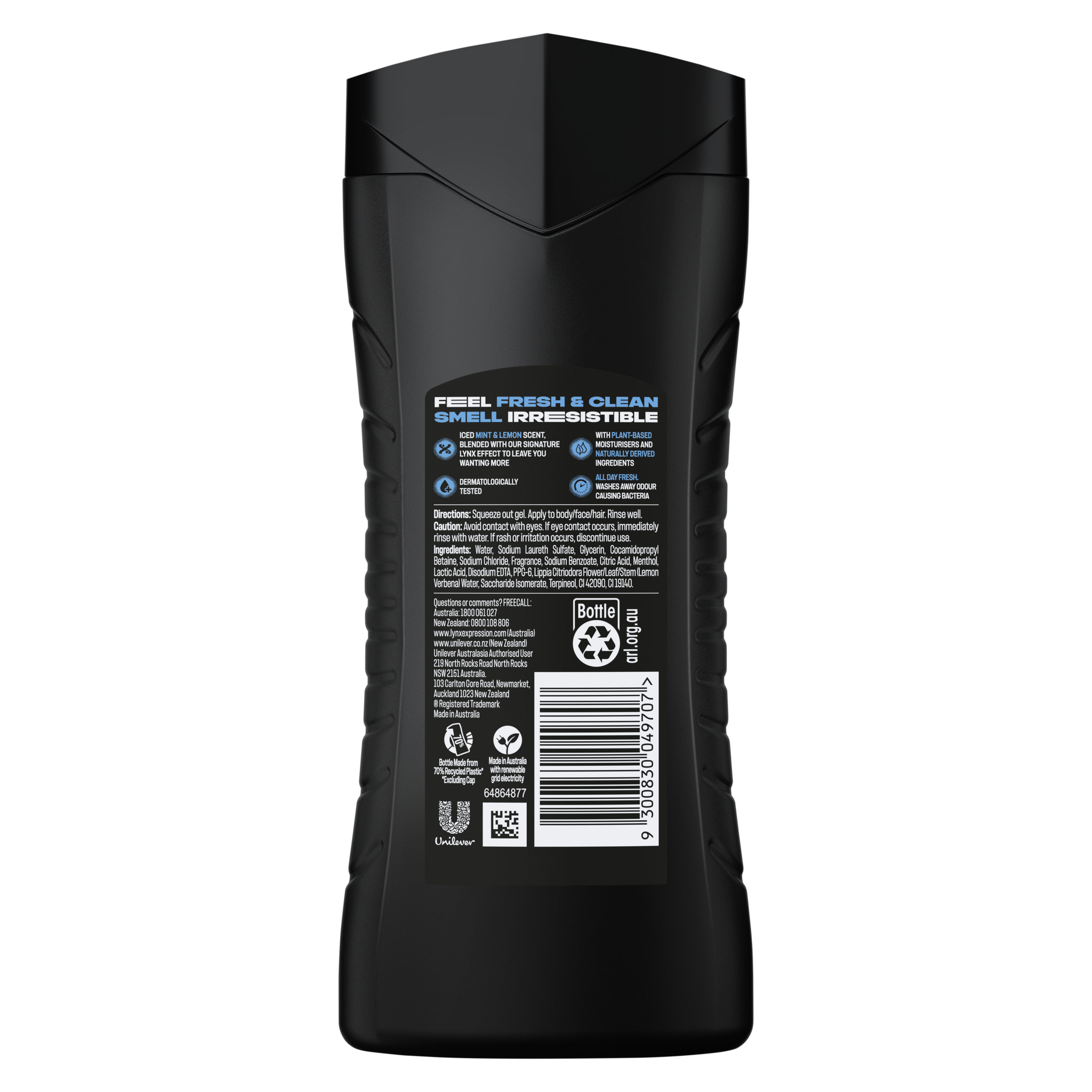 Lynx Ice Chill Body Wash