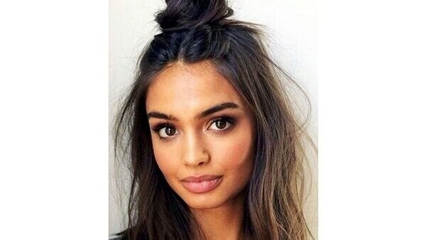 Double Dutch braid ponytail