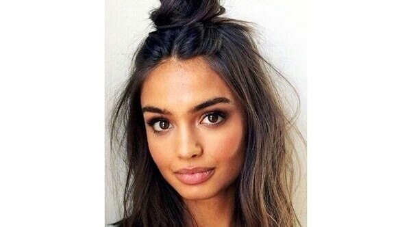 Double Dutch braid ponytail