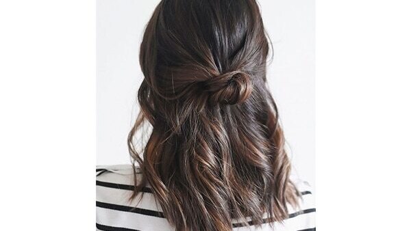 A bun half done