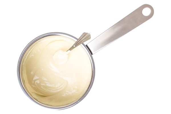 White chocolate wax