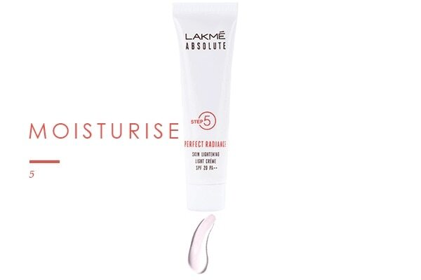 Step 5: Moisturise