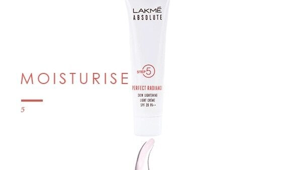 Step 5: Moisturise